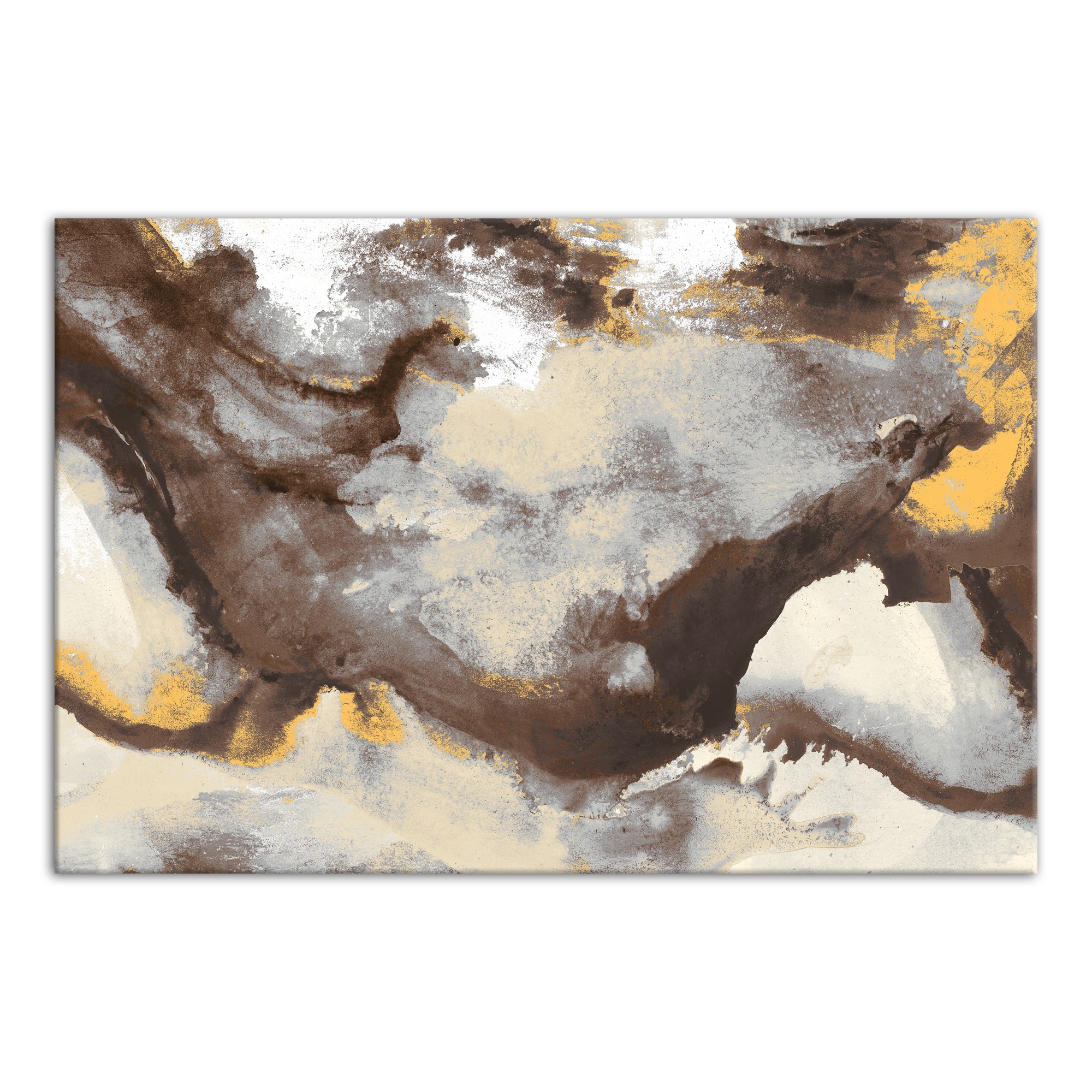 Outburst Abstract 36x24 Canvas Wall Art 