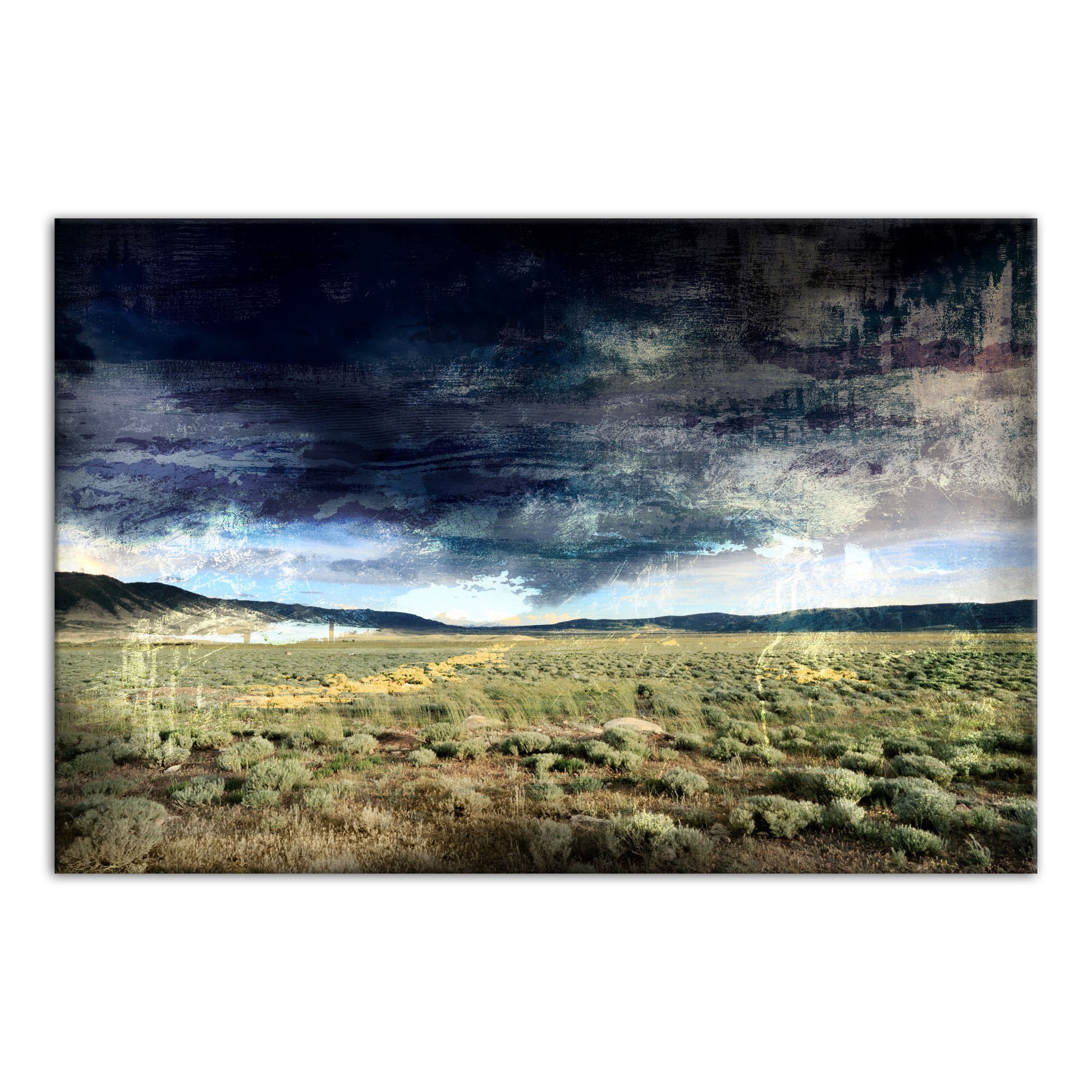 Storm Clouds 36x24 Canvas Wall Art