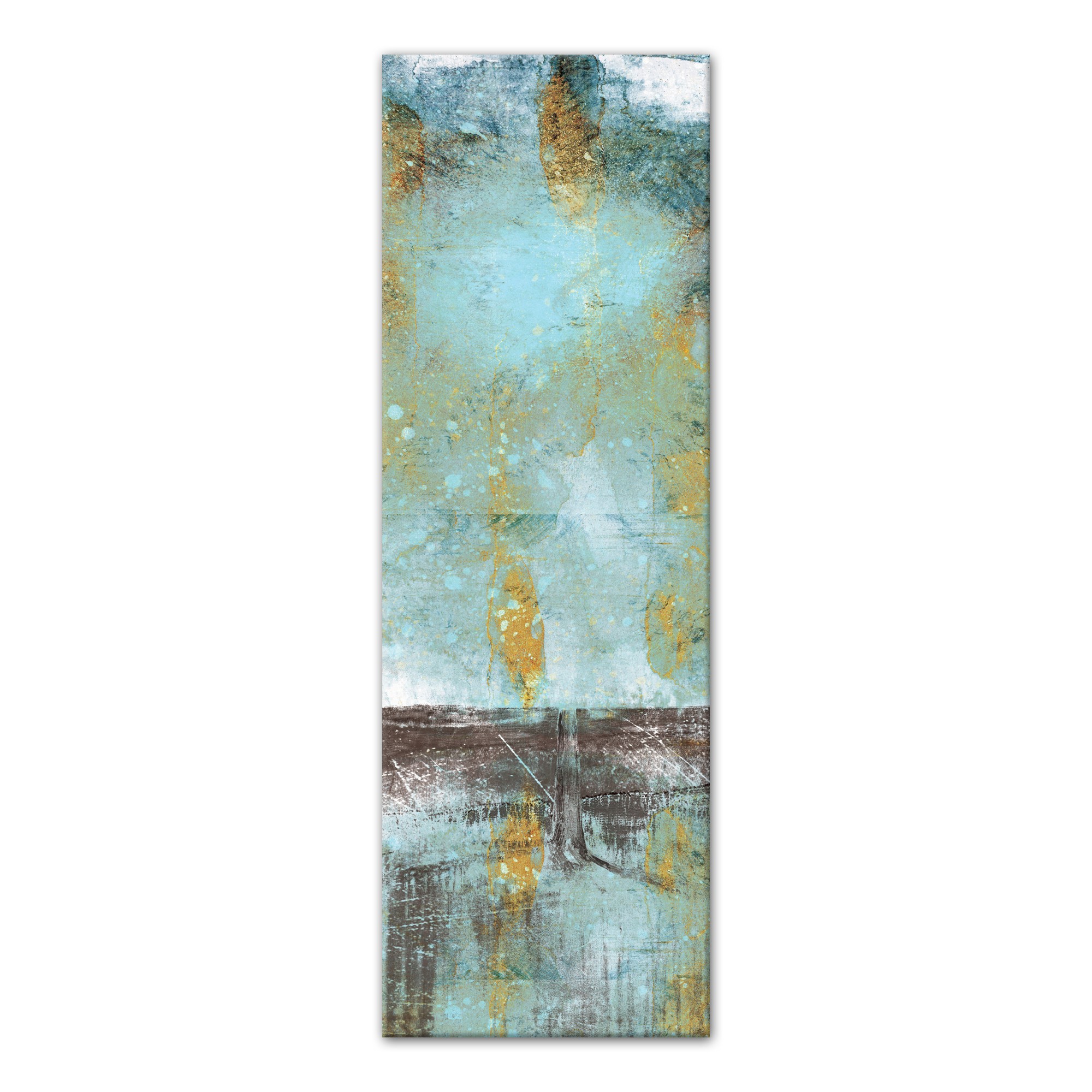 Repose Contemporary 12x36 Canvas Wall Art
