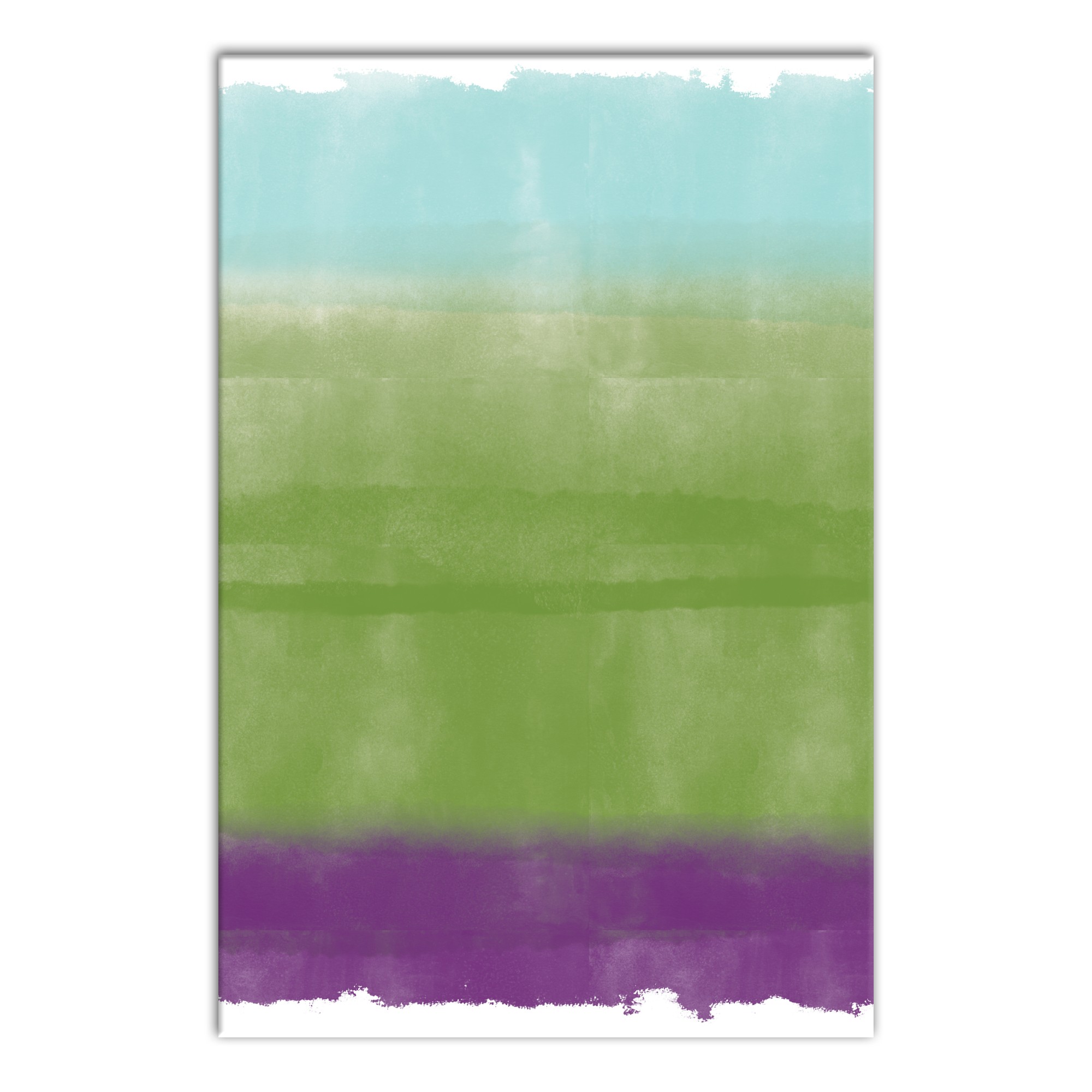 Color Block Contemporary 24x36 Canvas Wall Art