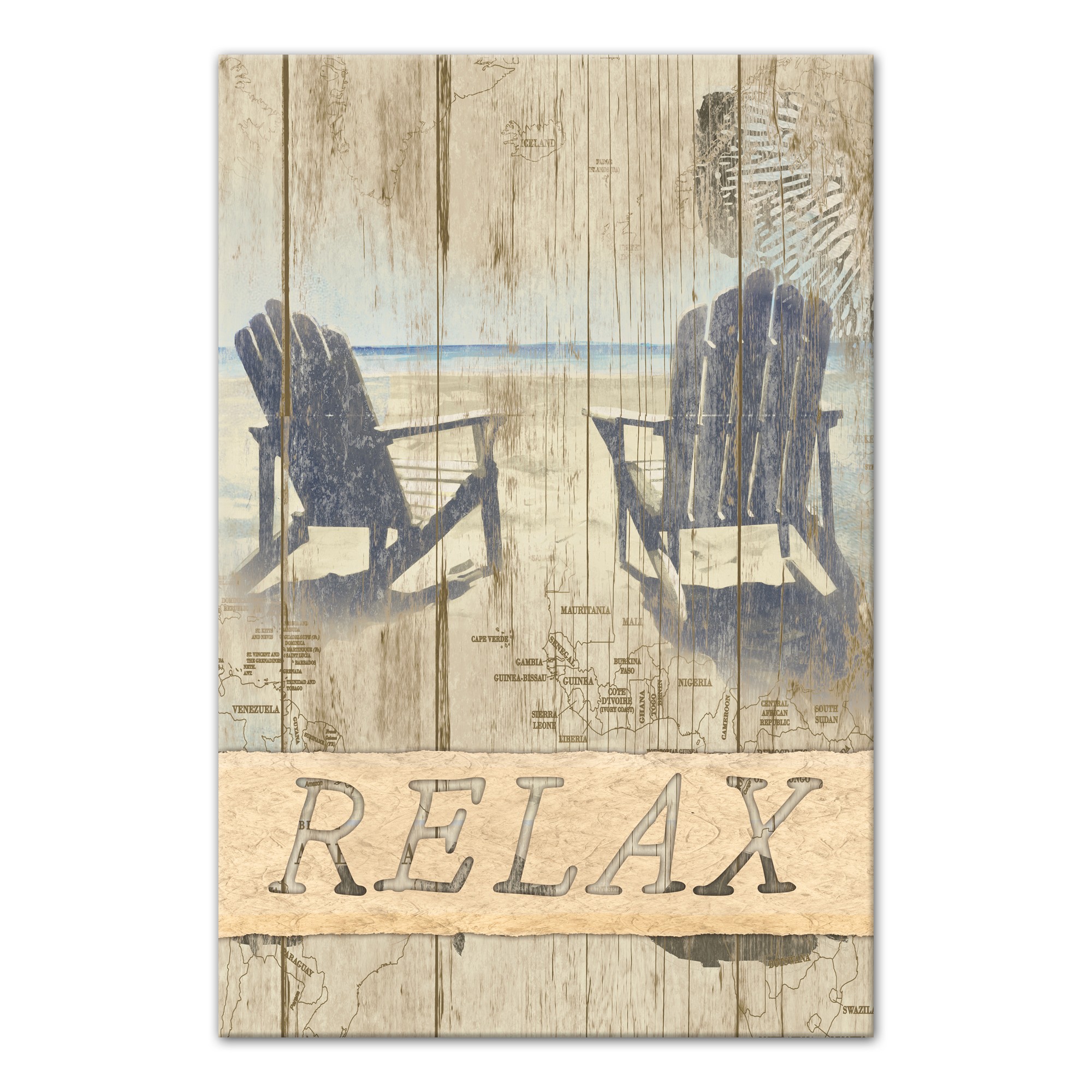 Relaxation 24x36 Canvas Wall Art