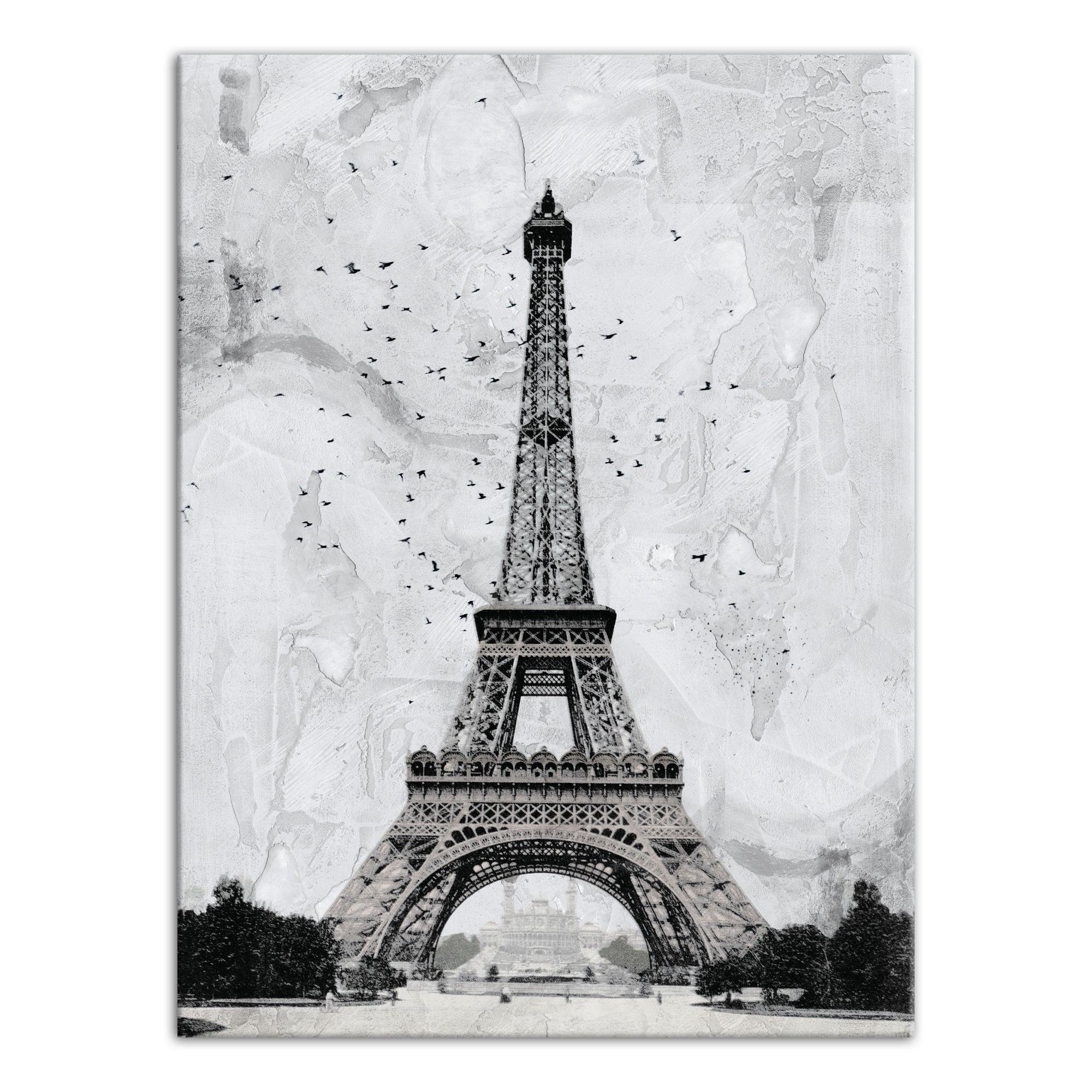 Iconic Paris 30x40 Canvas Wall Art