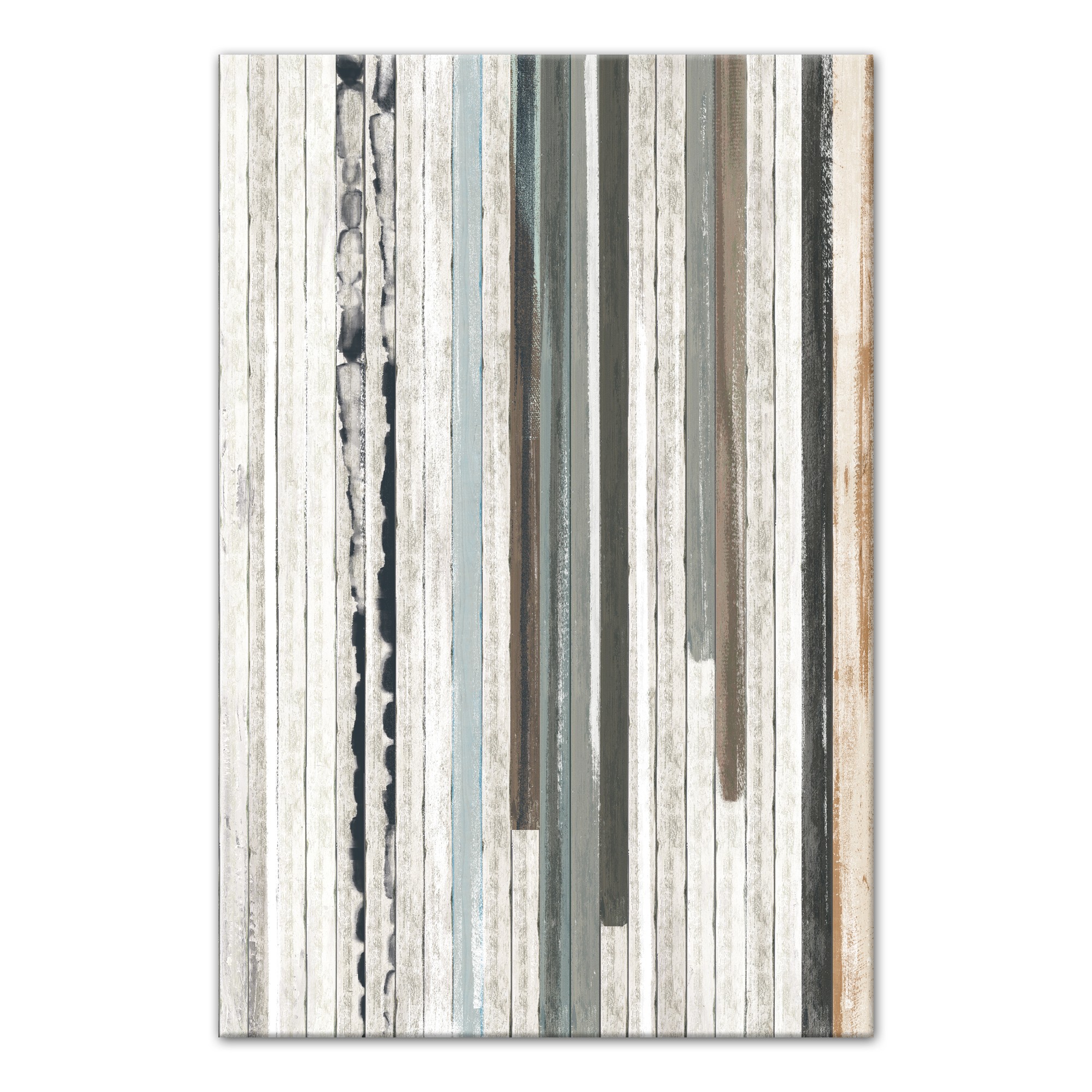 Up and Down Contemporary 32x48 Canvas Wall Art 