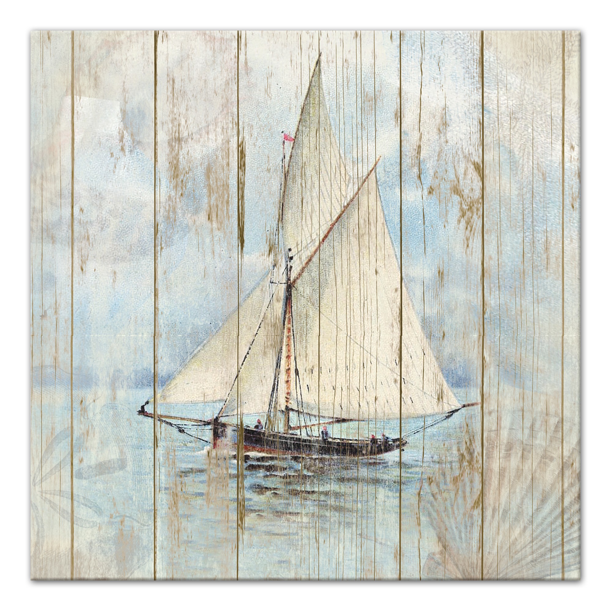 On The Water 30x30 Canvas Wall Art