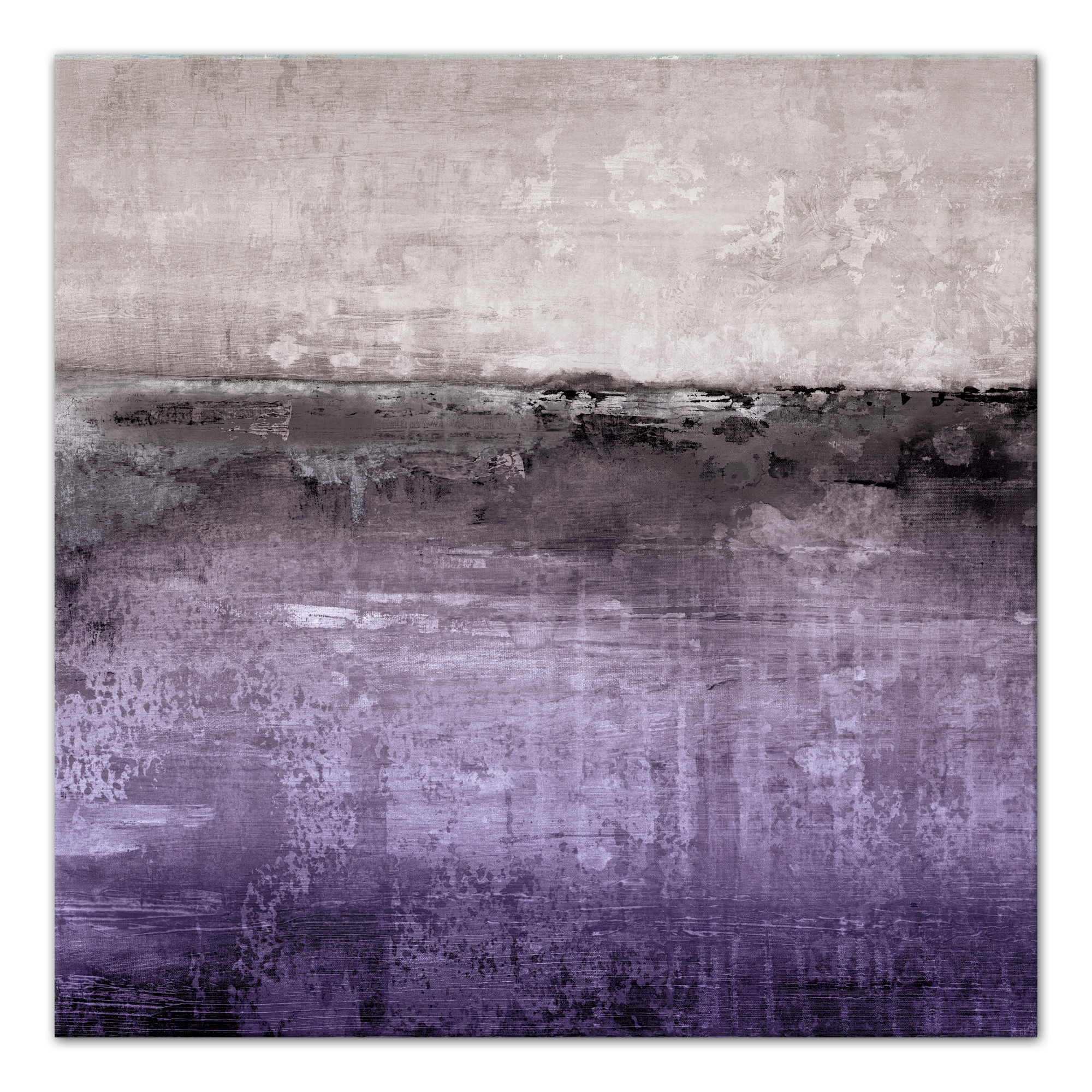 Amethyst Reflection 36x36 Canvas Wall Art