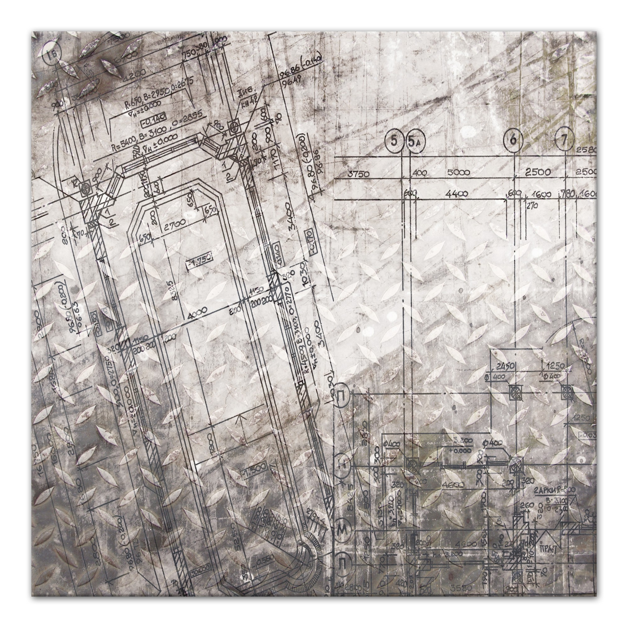 Harmony 36x36 Canvas Wall Art