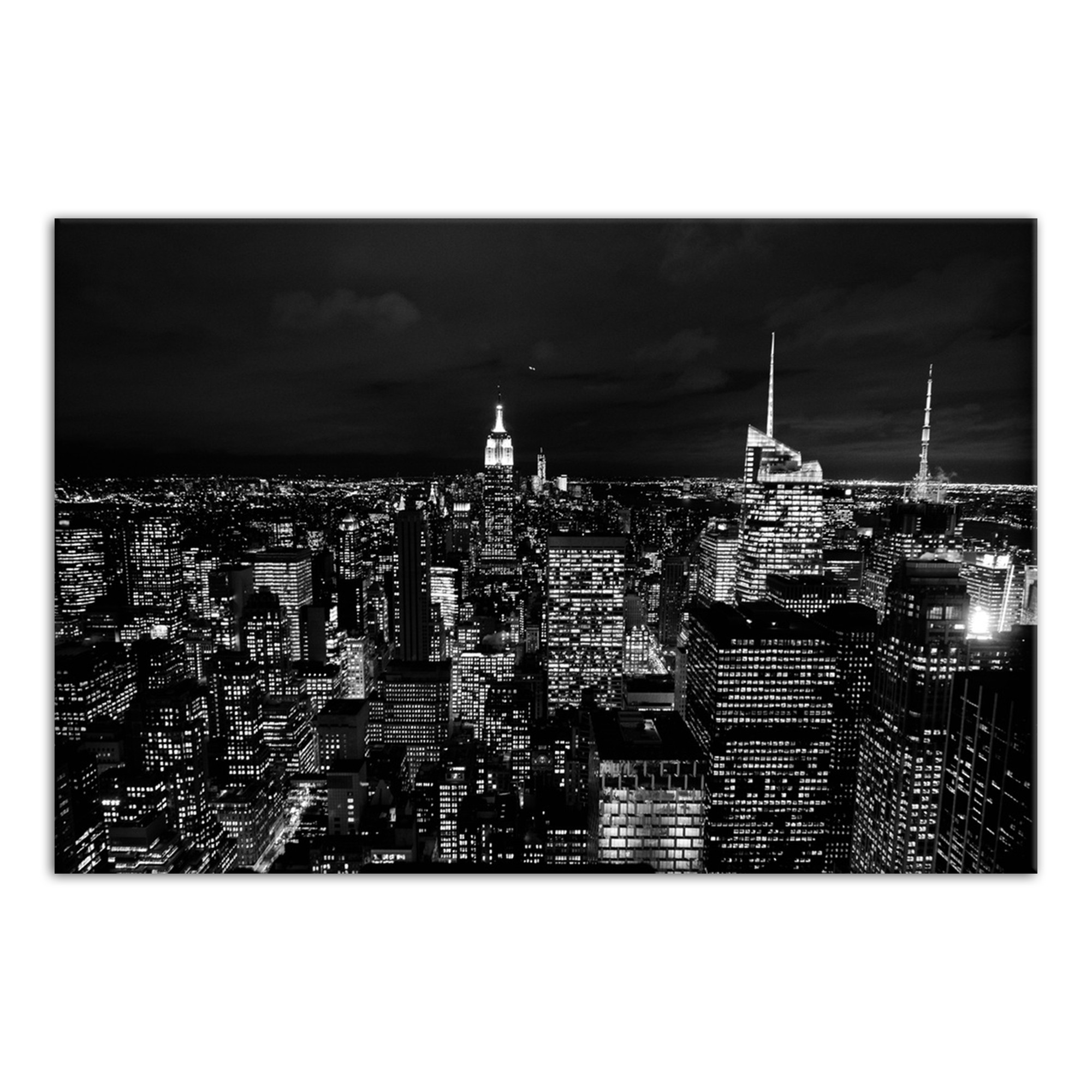Nightlife 48x32 Canvas Wall Art