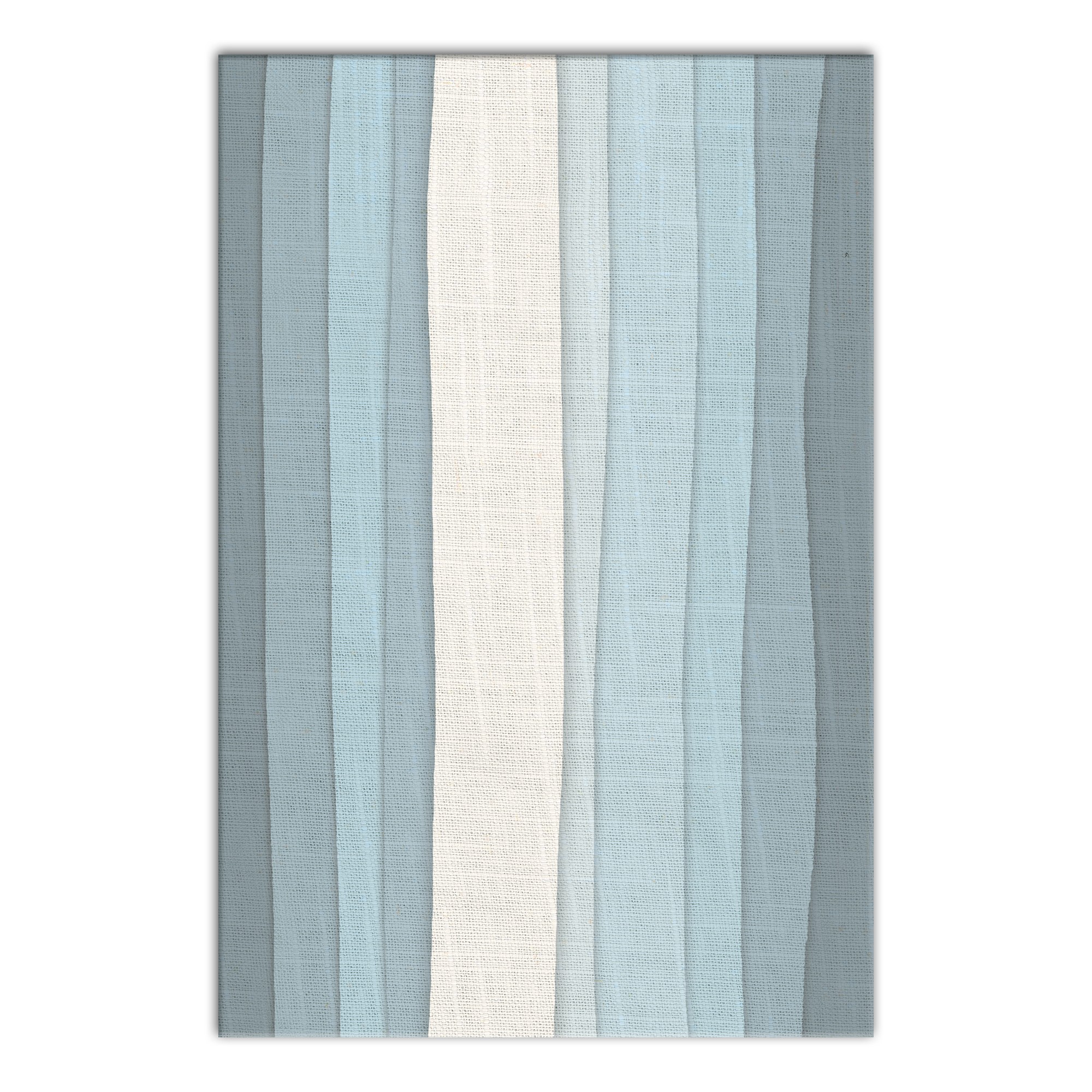 Blue Waves 24x36 Canvas Wall Art