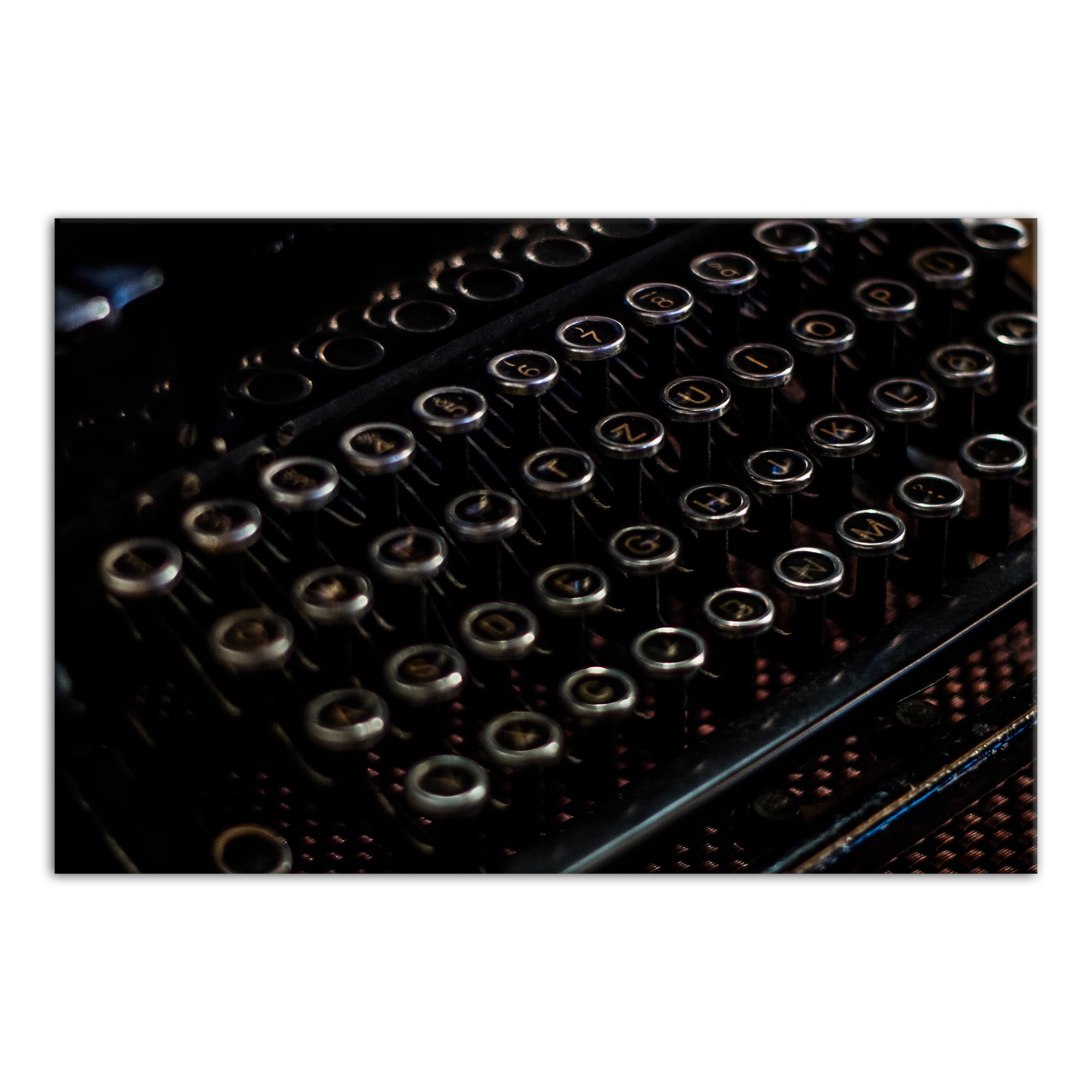 Royal Typewriter 48x32 Canvas Wall Art
