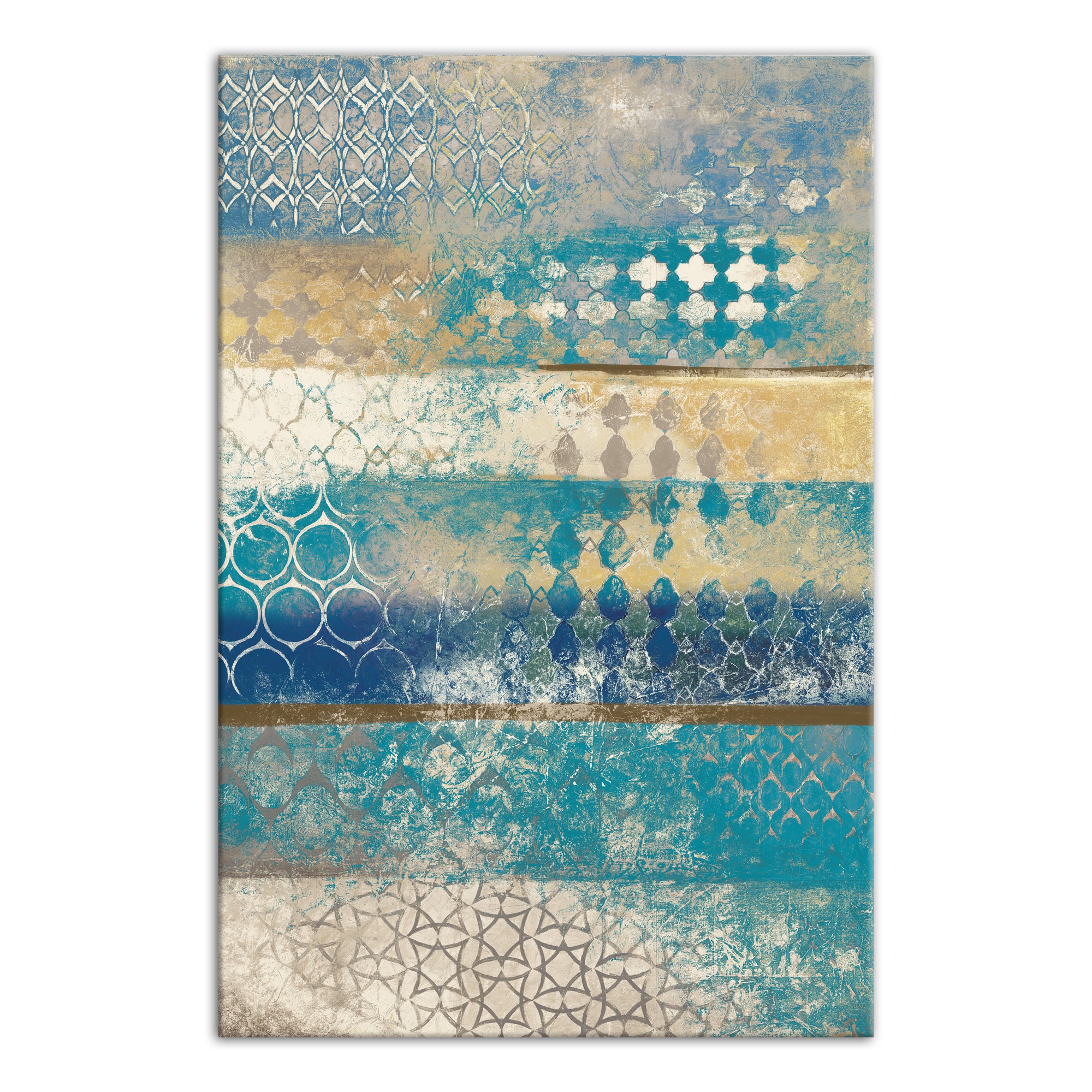 Exploration 1 Contemporary 24x36 Canvas Wall Art