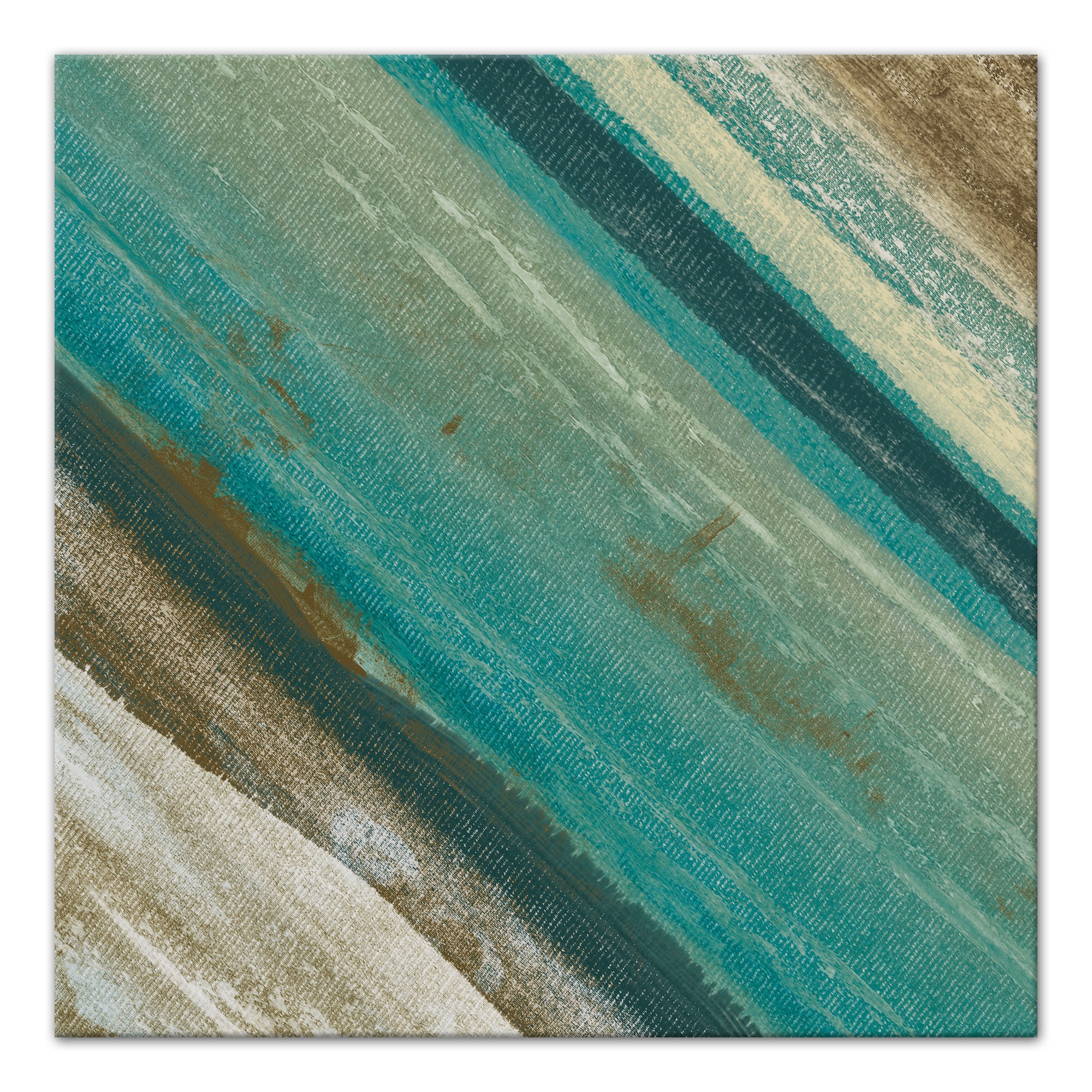 Diagonal View 30x30 Canvas Wall Art 