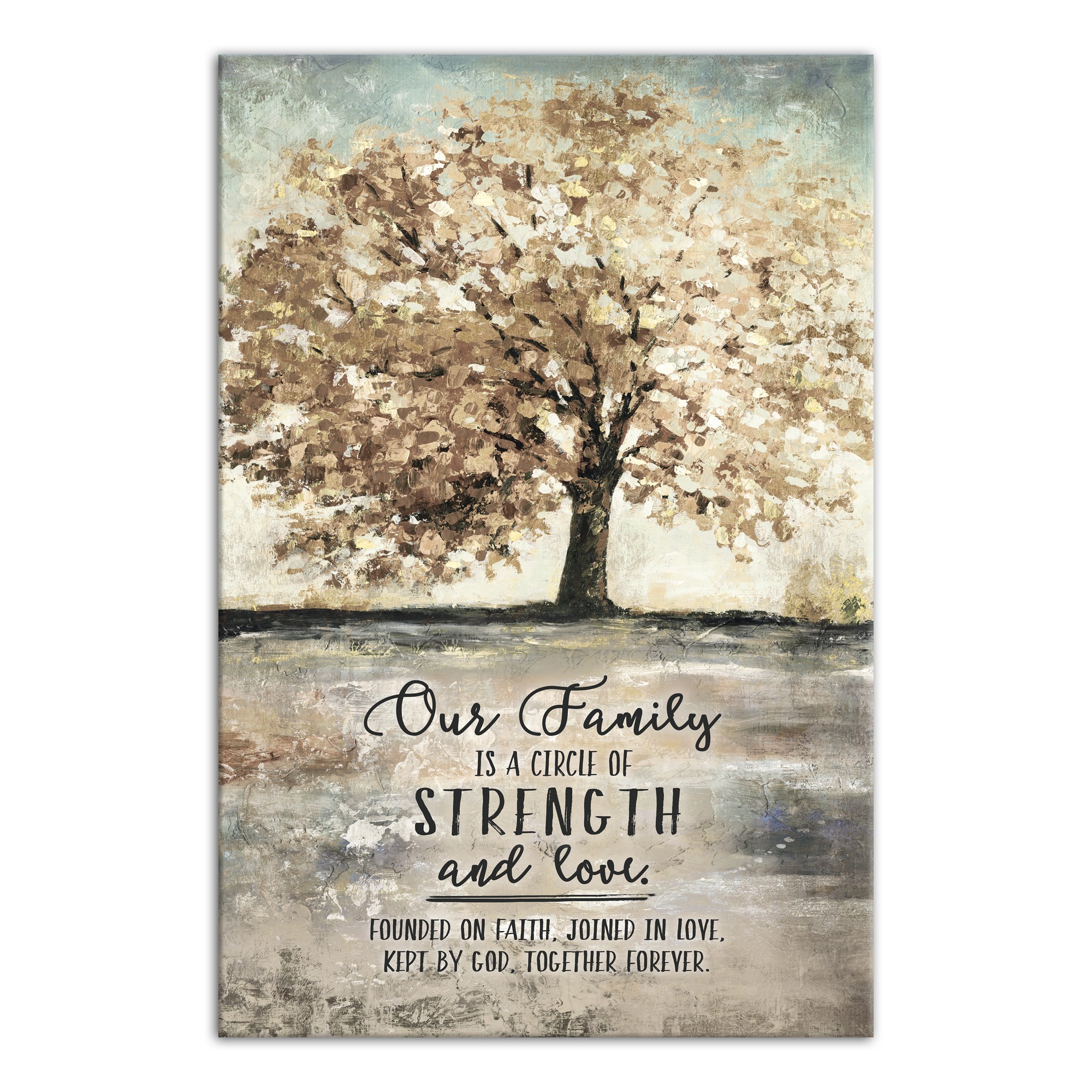 Our Family Tree 20x30 Canvas Wall Art