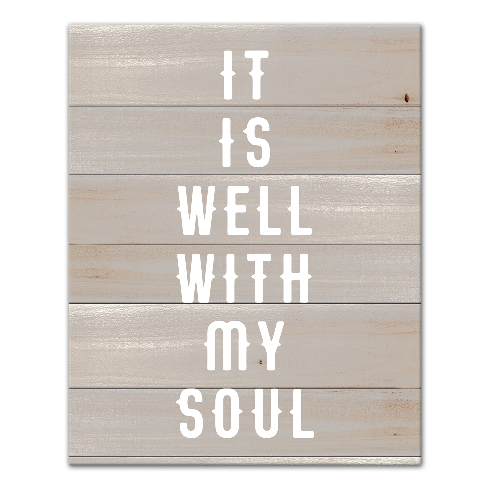 It Is Well With My Soul 16x20 Canvas Wall Art