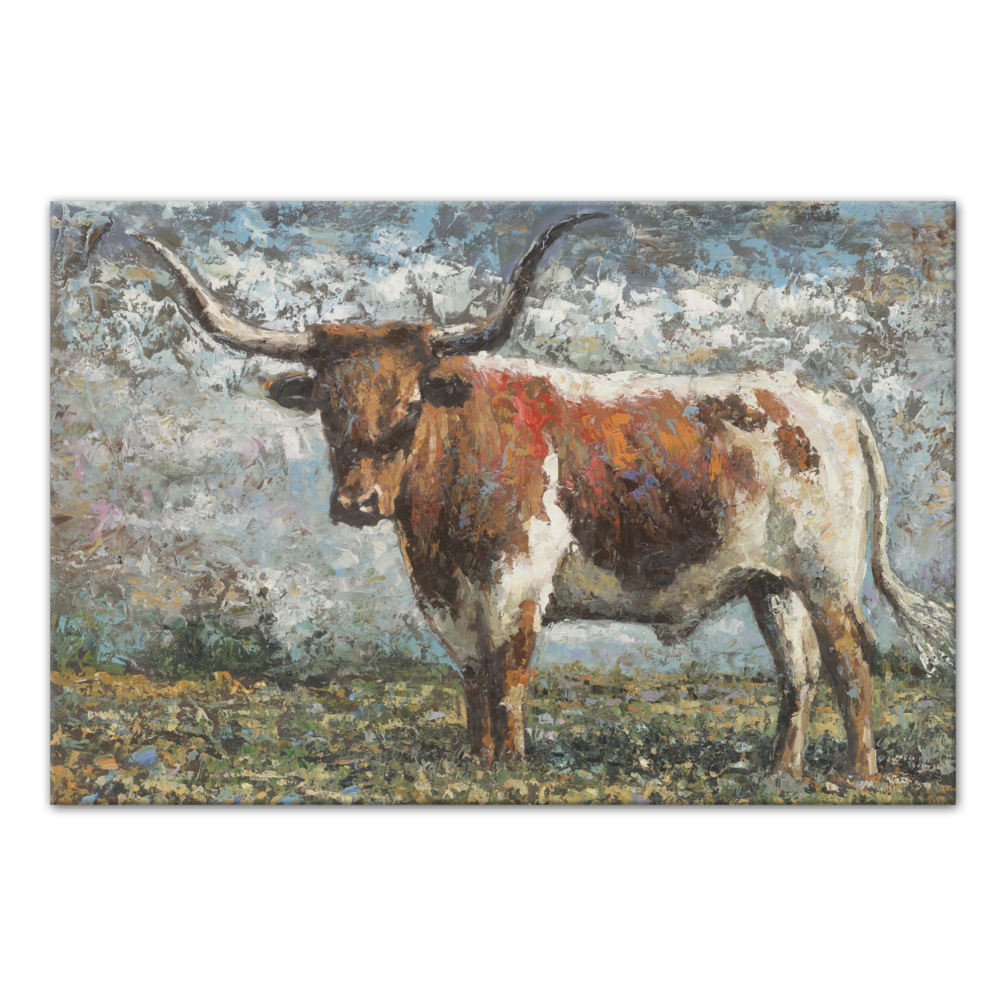 Stoic Ox 36x24 Canvas Wall Art 