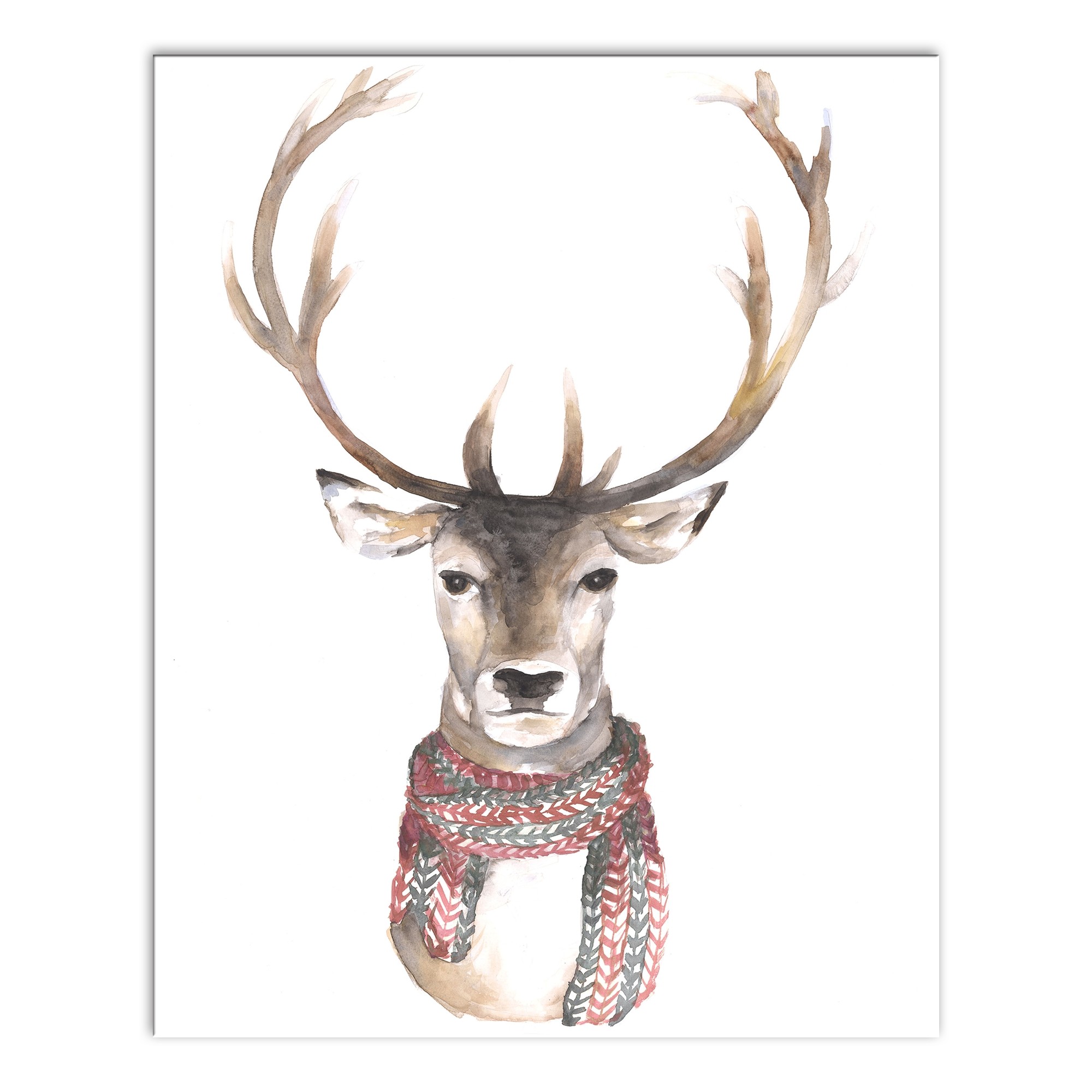 Sophisticated Reindeer 16x20 Canvas Wall Art