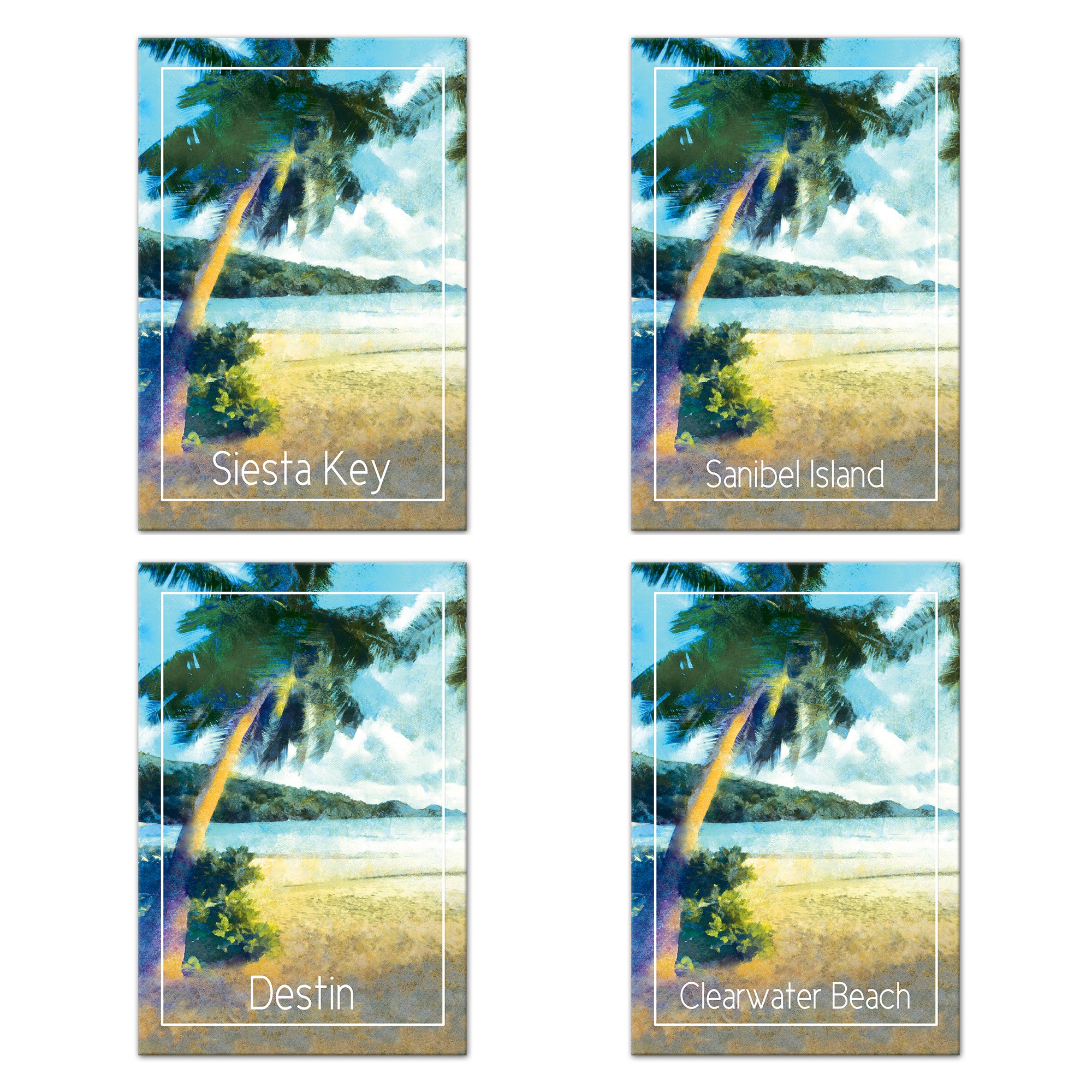 Beach Escape 24x36 Canvas