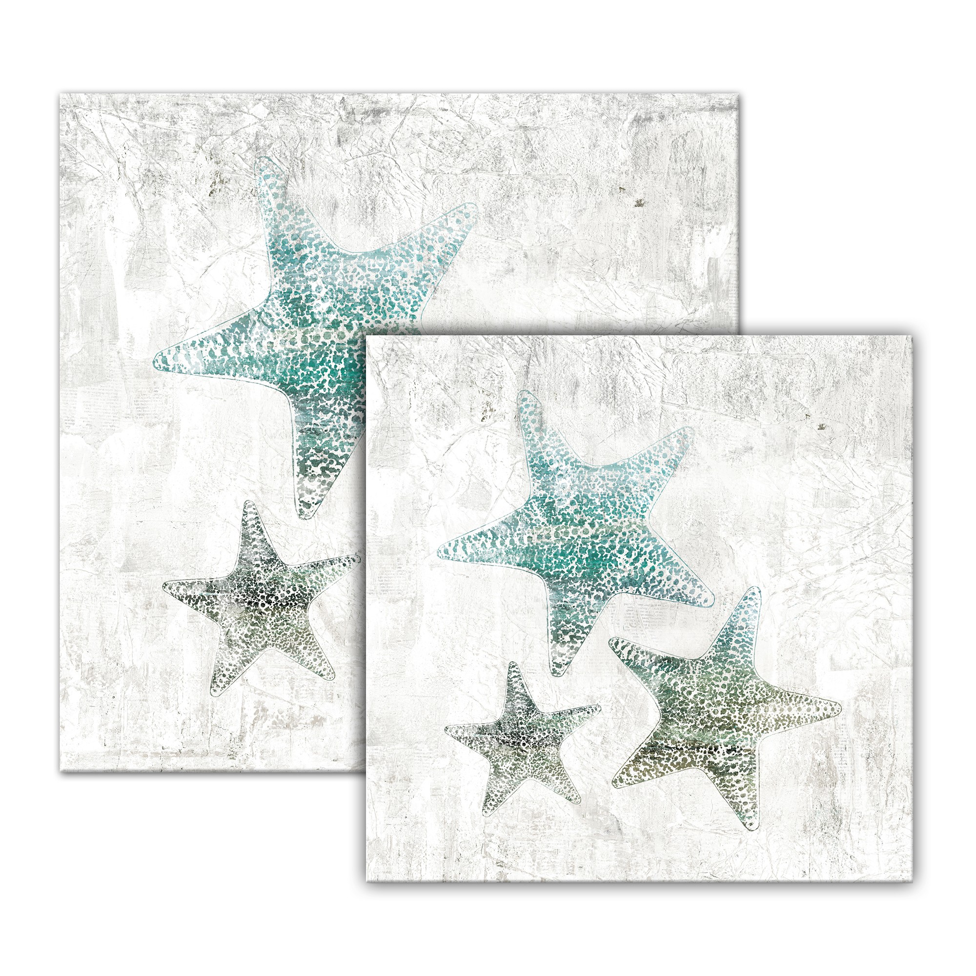Watercolor Starfish Canvas