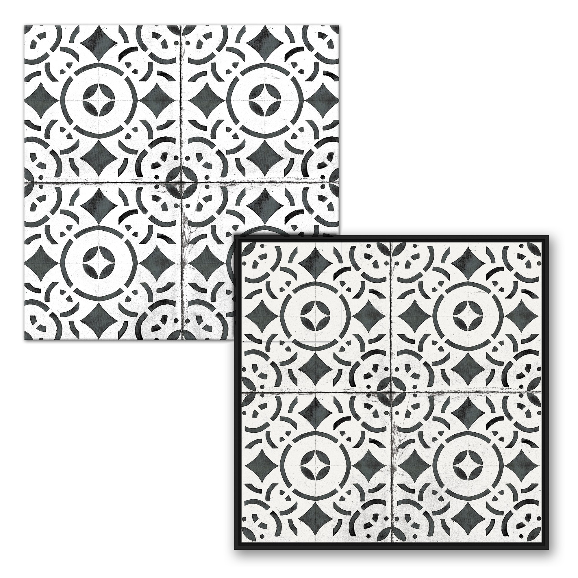 Geometric Tile II Wall Art