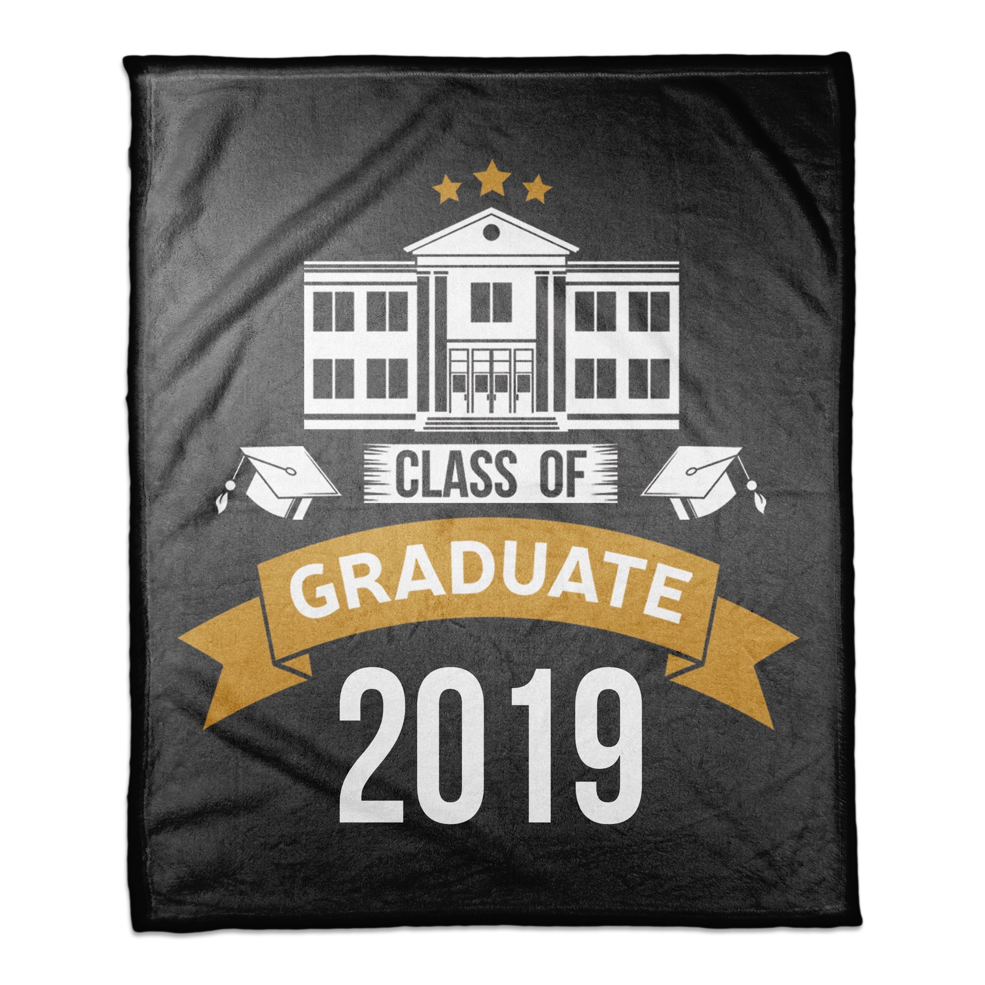 Graduate 50x60 Personalized Coral Fleece Blanket