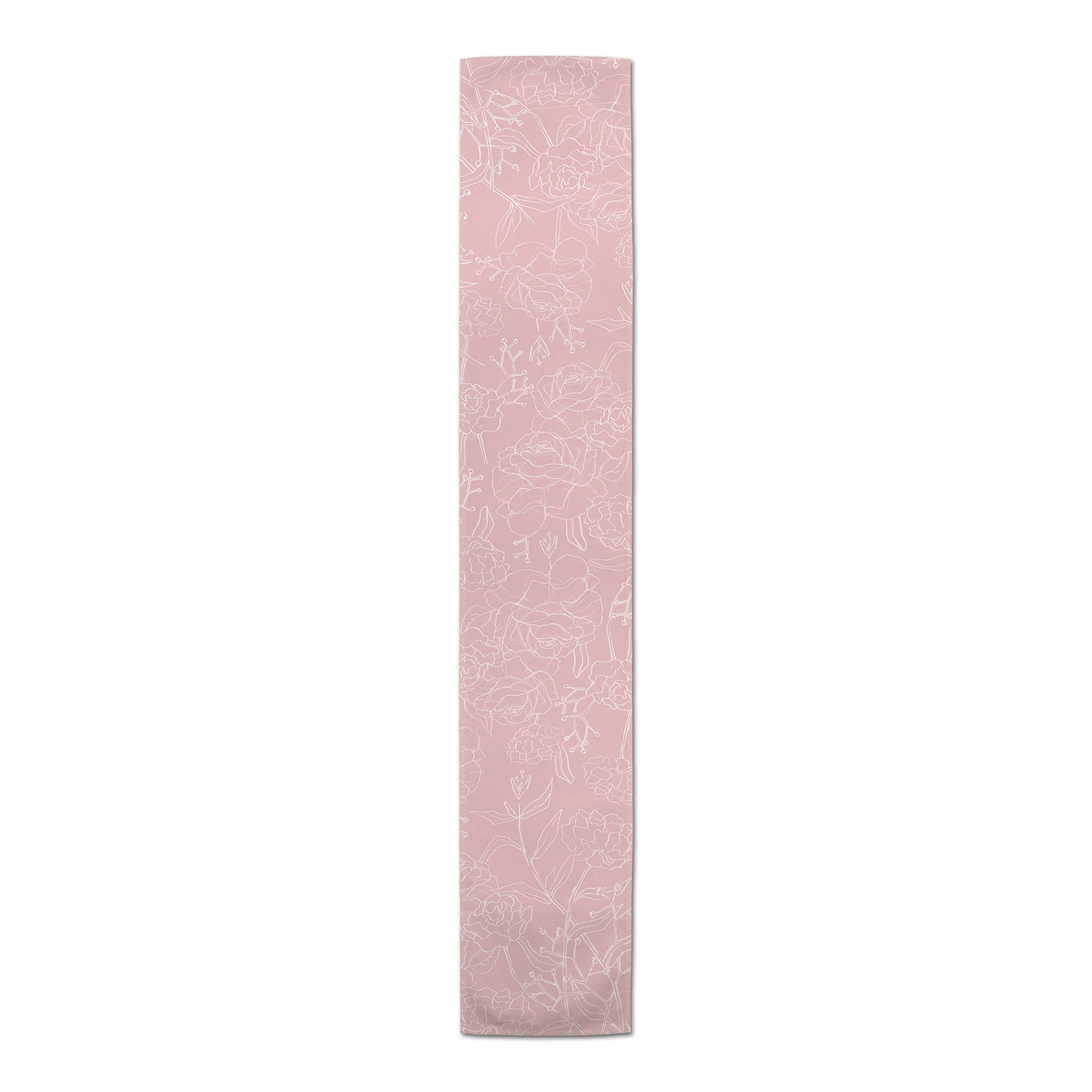 Blush Pencil Flowers  Runner