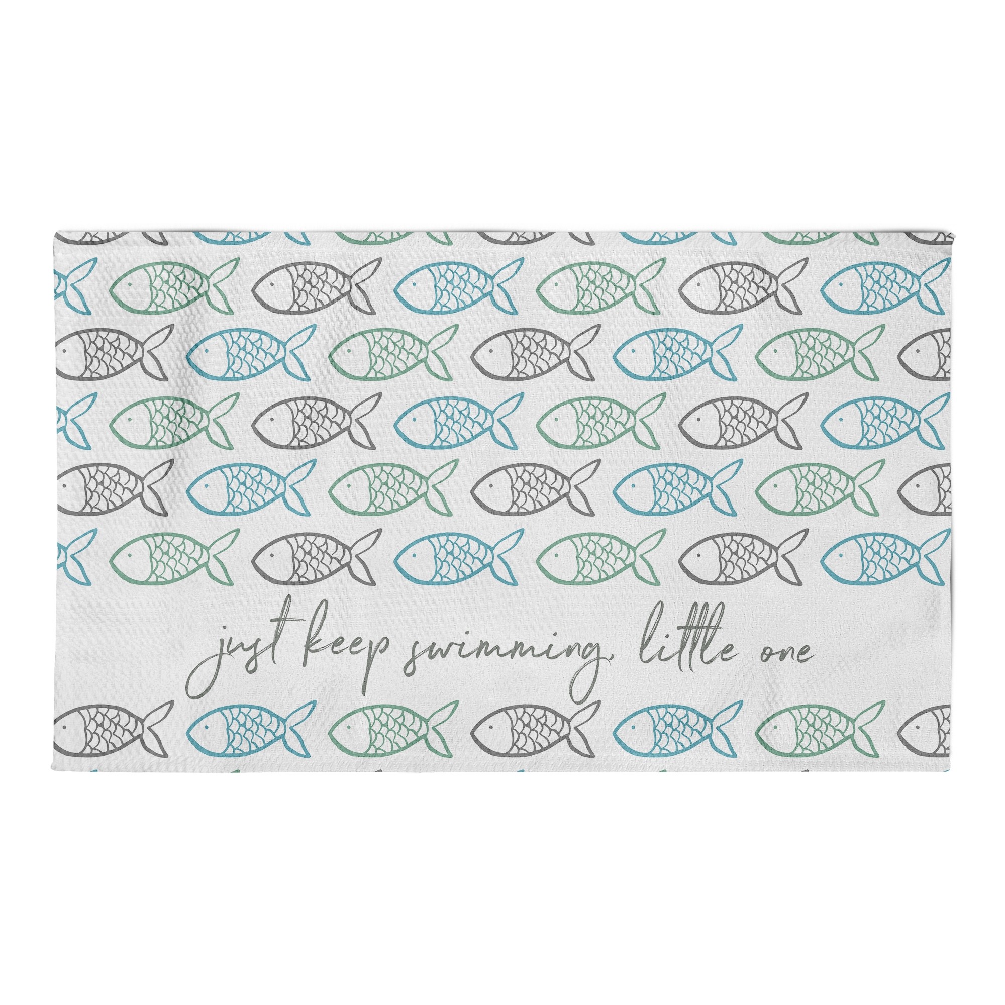 Just Keep Swimming Area Rug