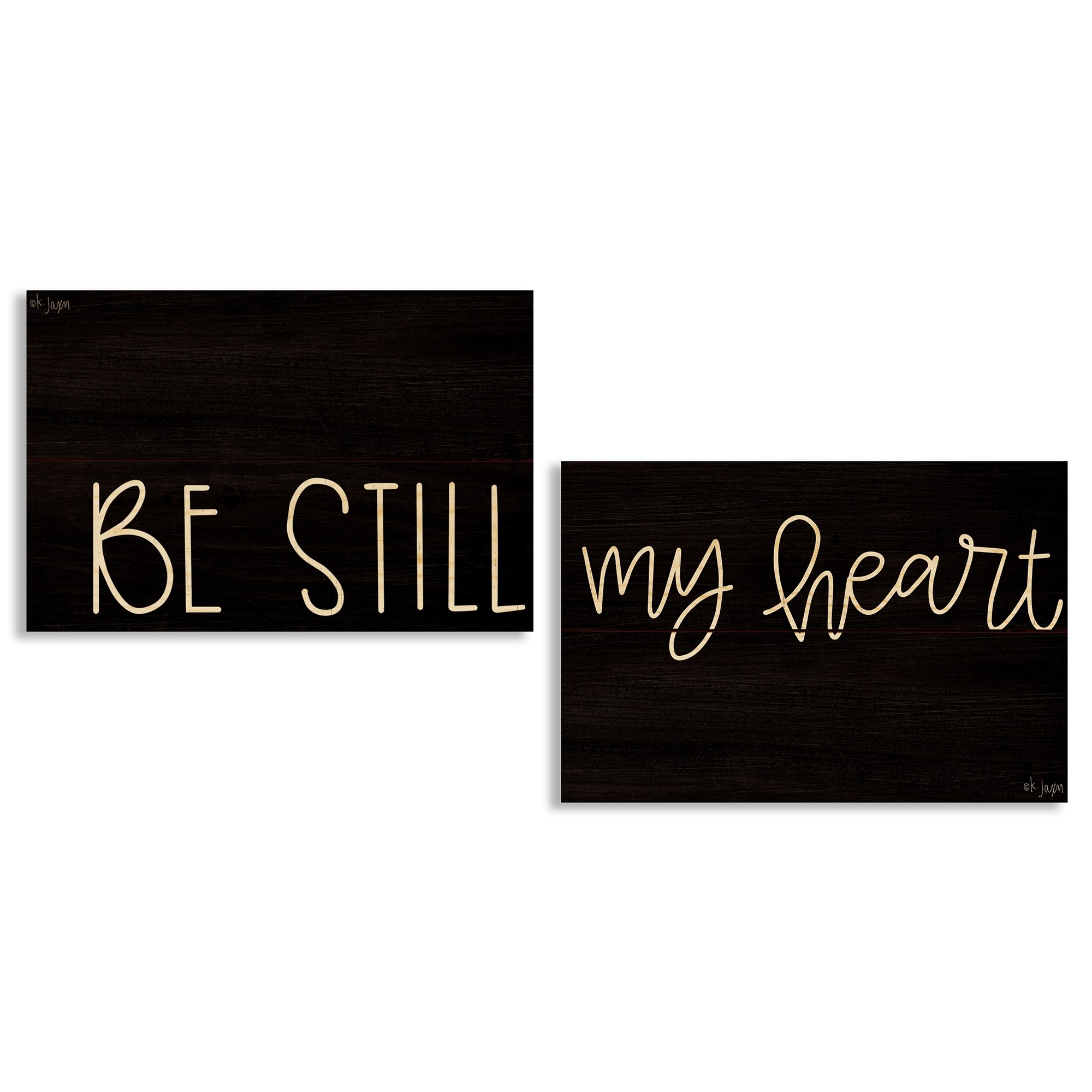 Be Still My Heart 10.5x7 Pallet Wood Art Collection