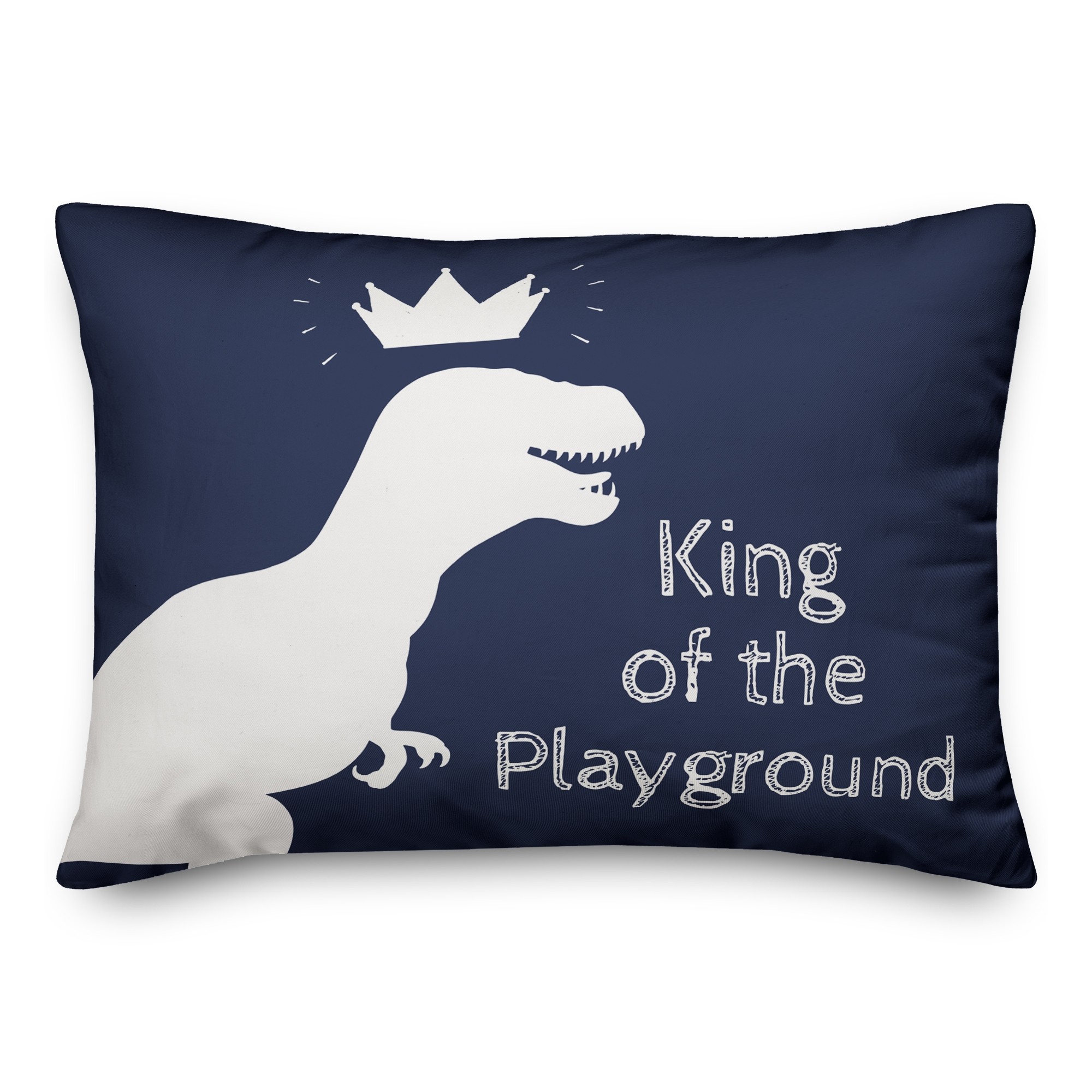 King Of The Playground 14x20 Spun Poly Pillow