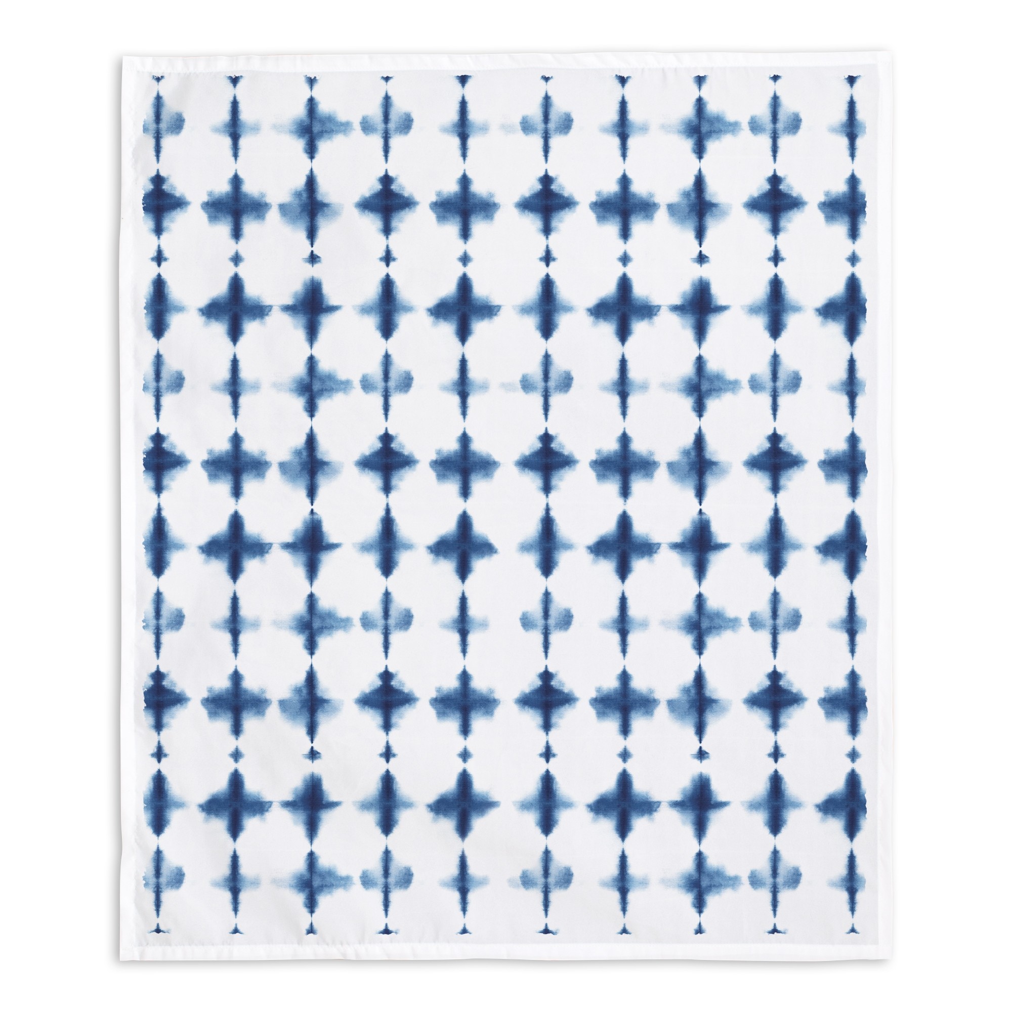 Navy Shibori Pattern 30x40 Tapestry