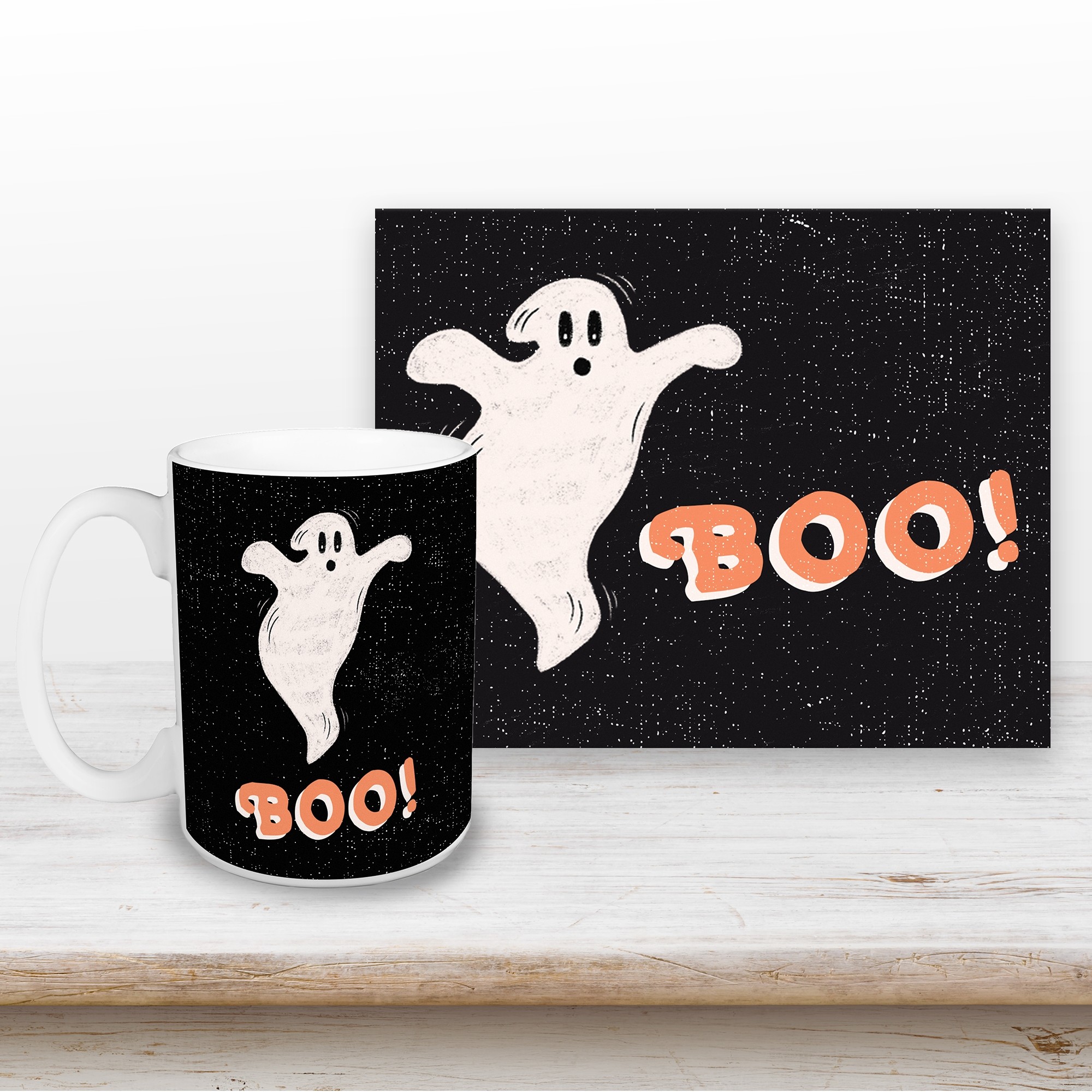 Retro Ghost Boo Gift Collection