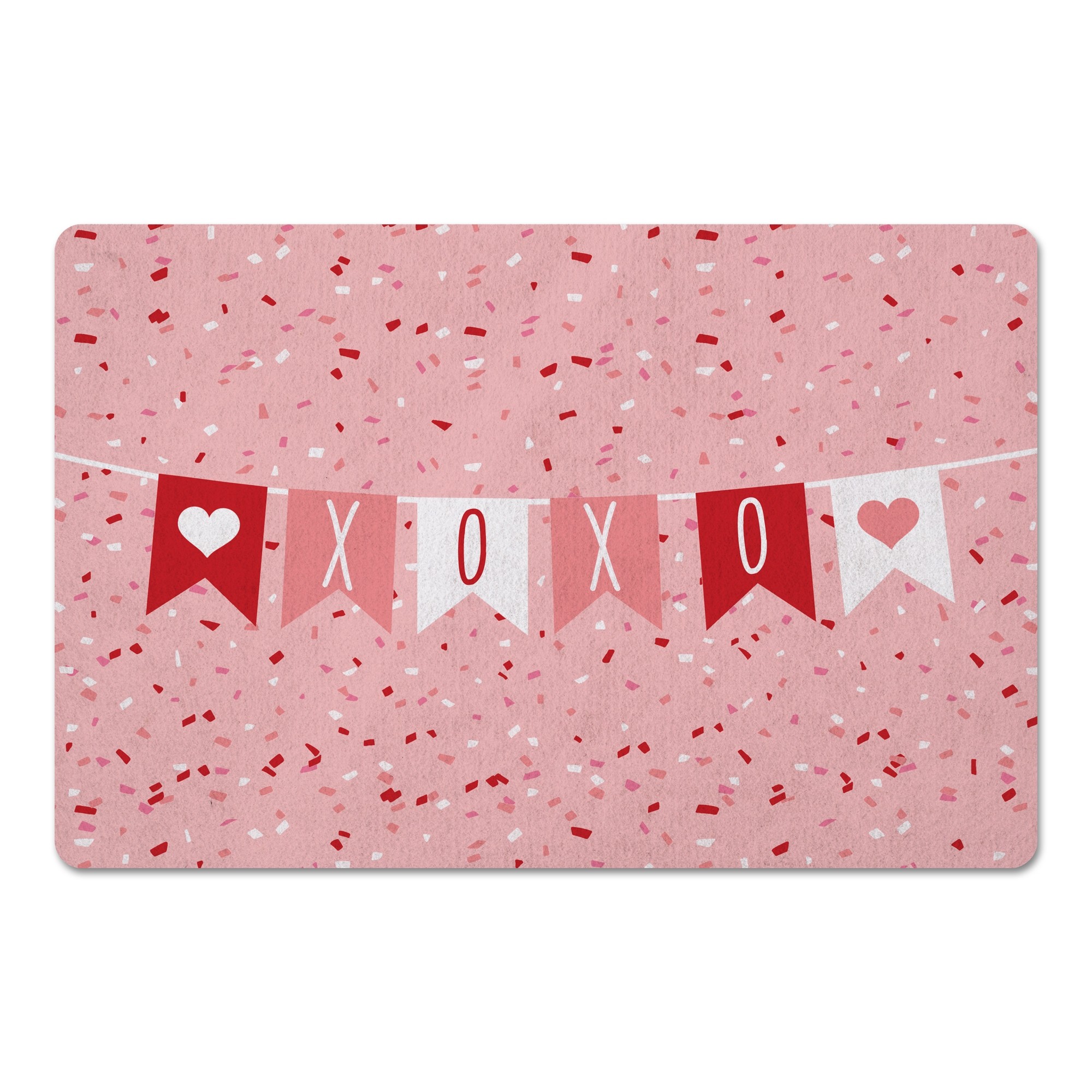 Confetti Banner 27x18 Floor Mat