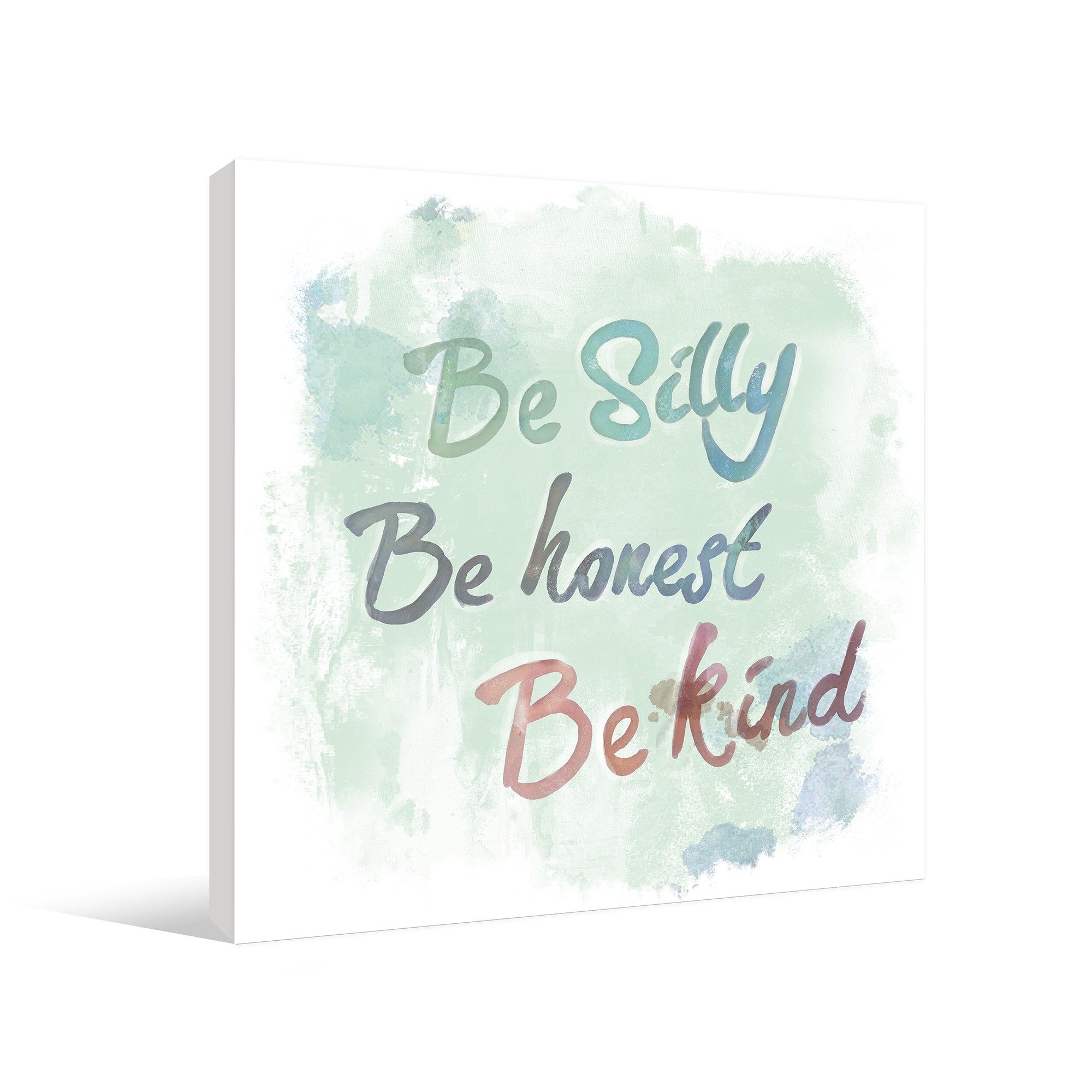 Let's Be Silly Canvas Wall Art