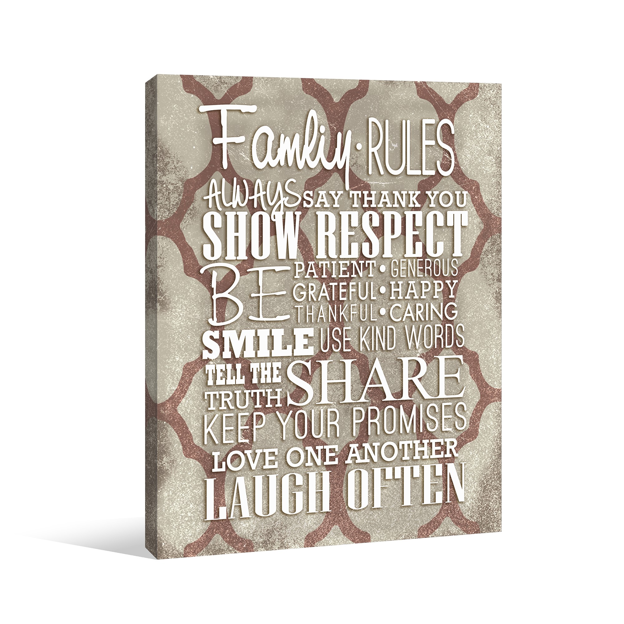 Family Matters Canvas Wall Art