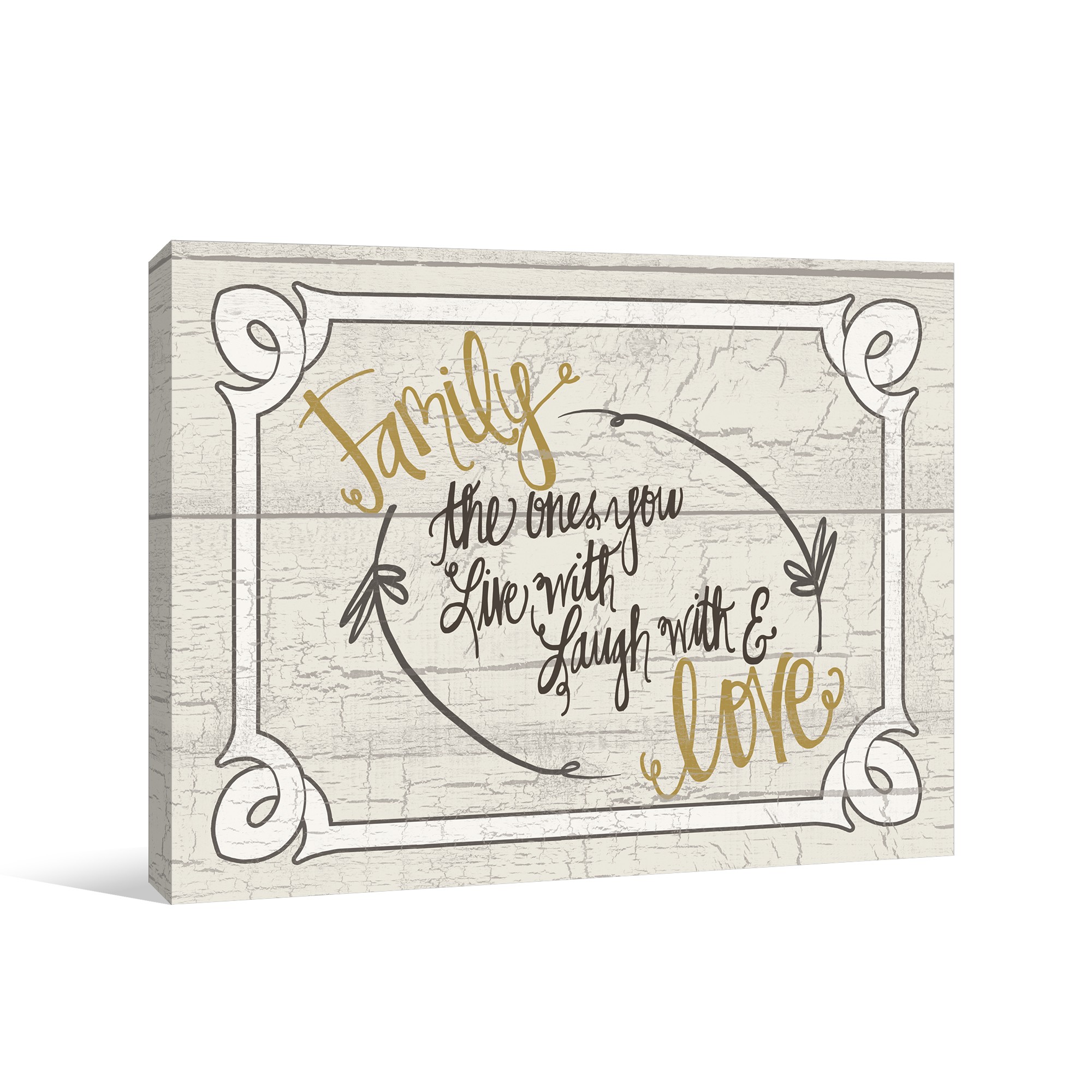 Family Love 14x11 Canvas Wall Art 