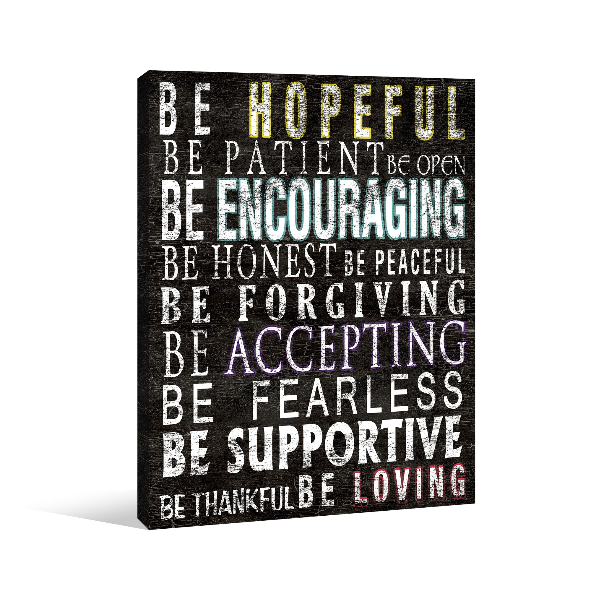 Be Encouraging Canvas Wall Art 