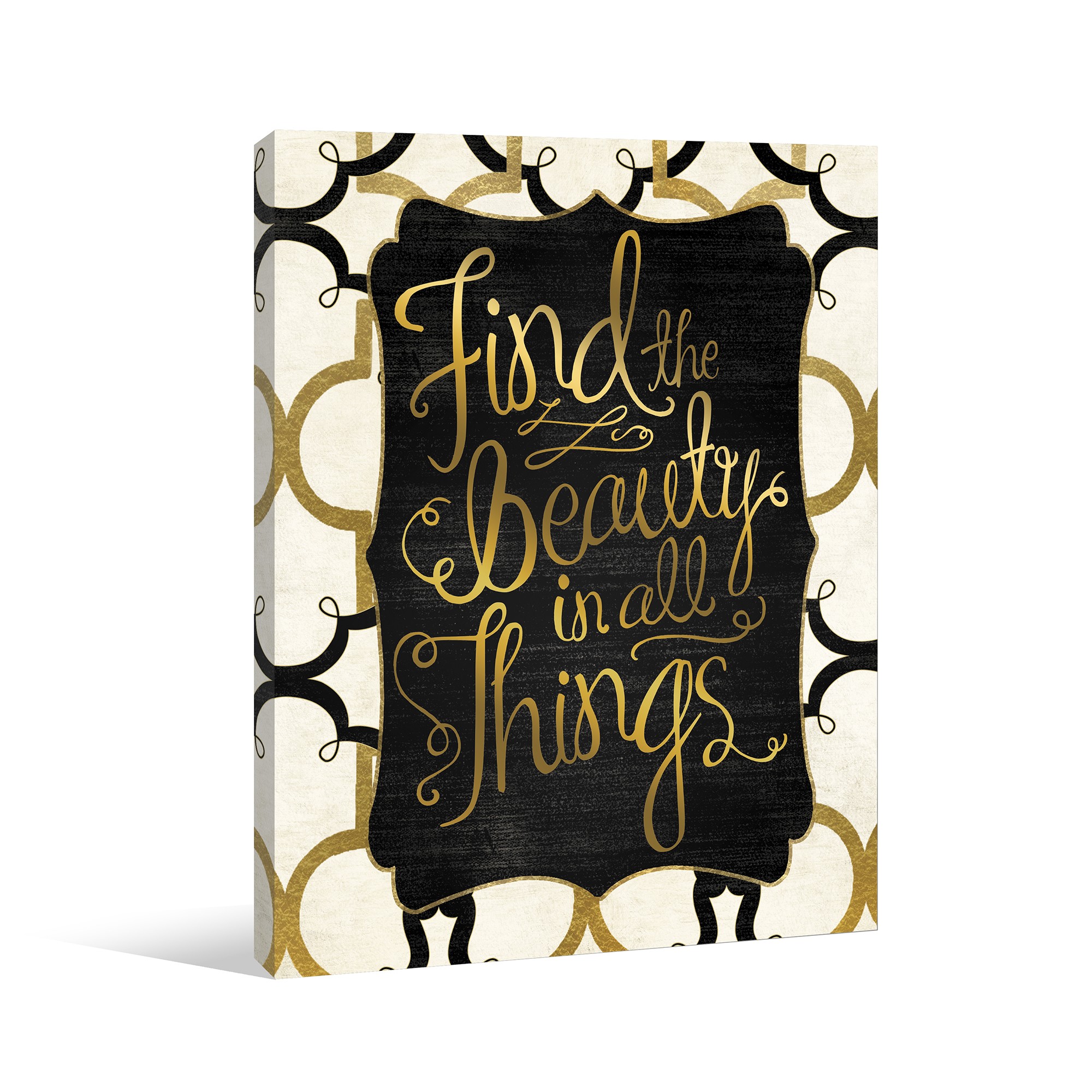 Find Beauty Canvas Wall Art 