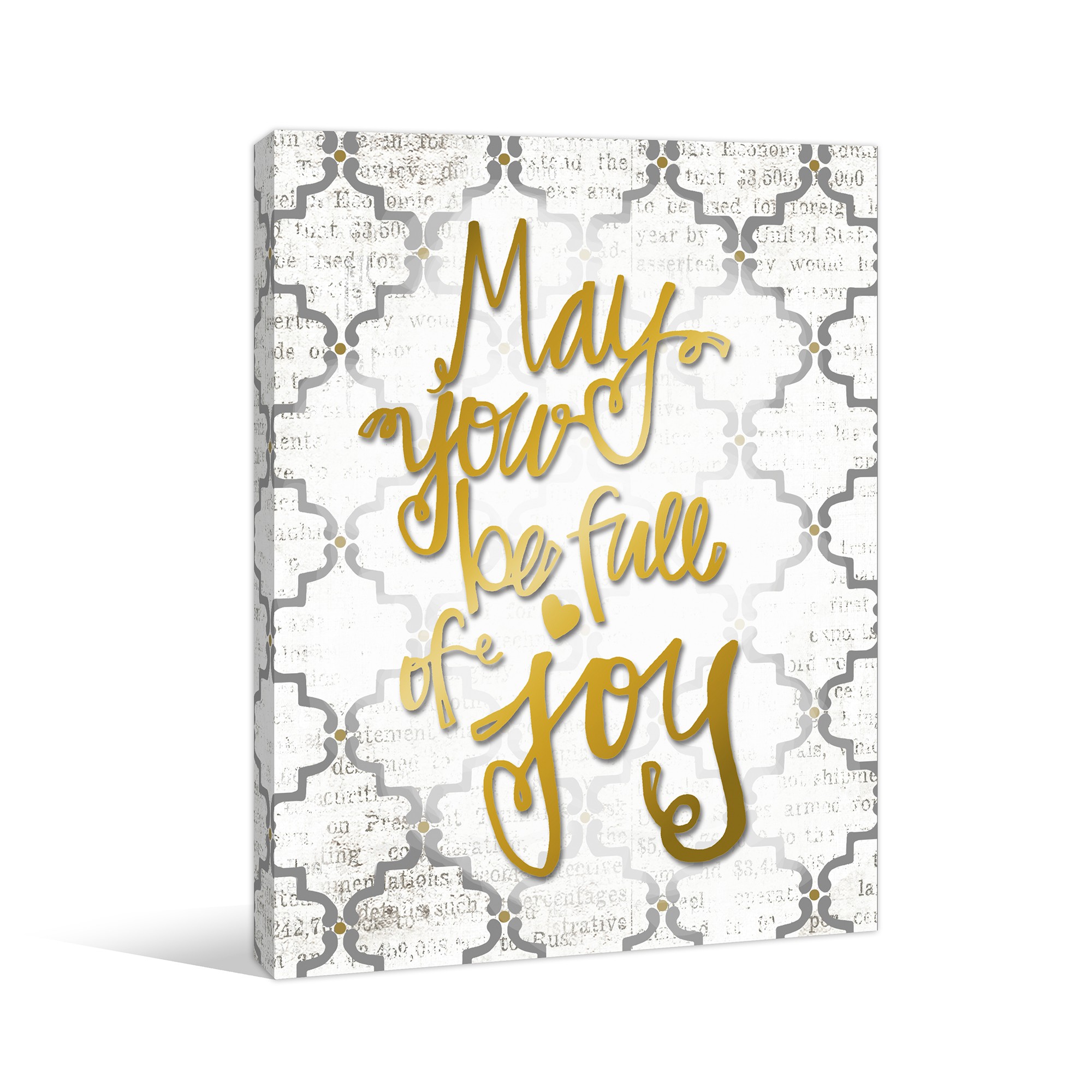 Full Of Joy Canvas Wall Art 