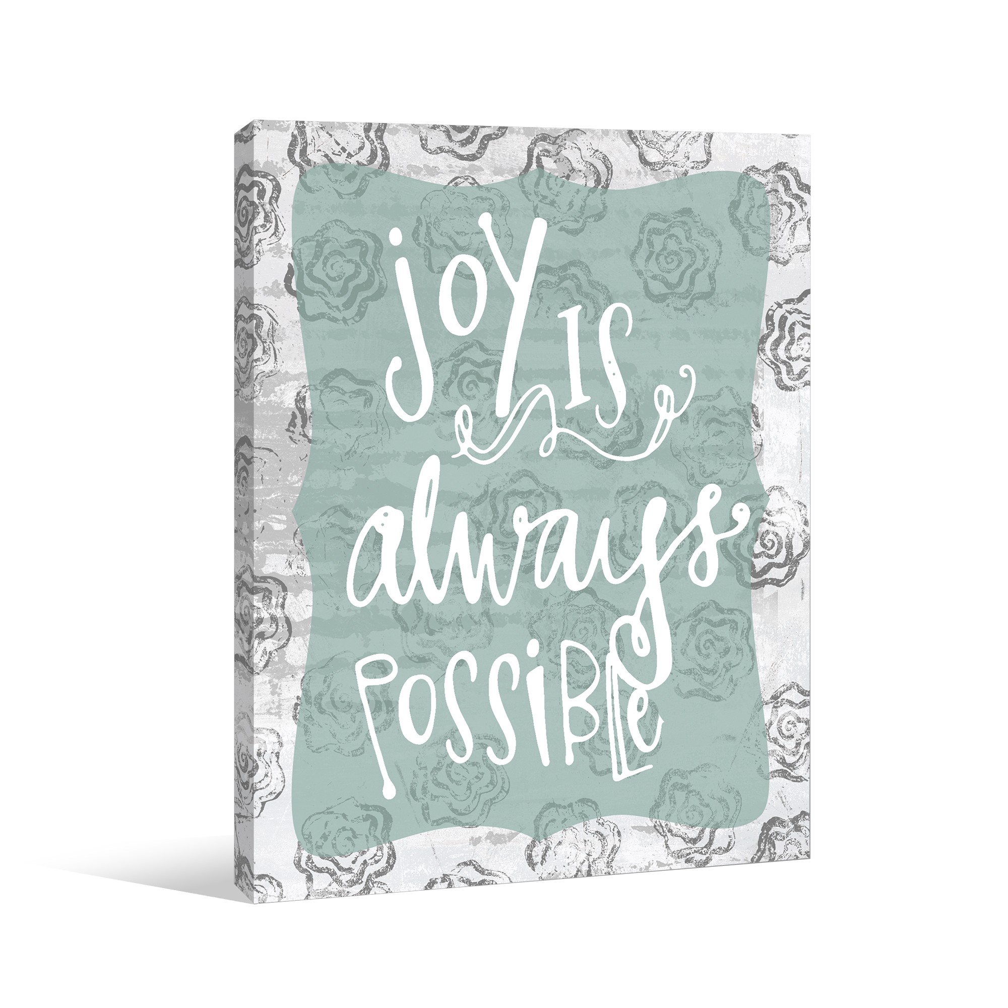 Possibly Joyful Canvas Wall Art 