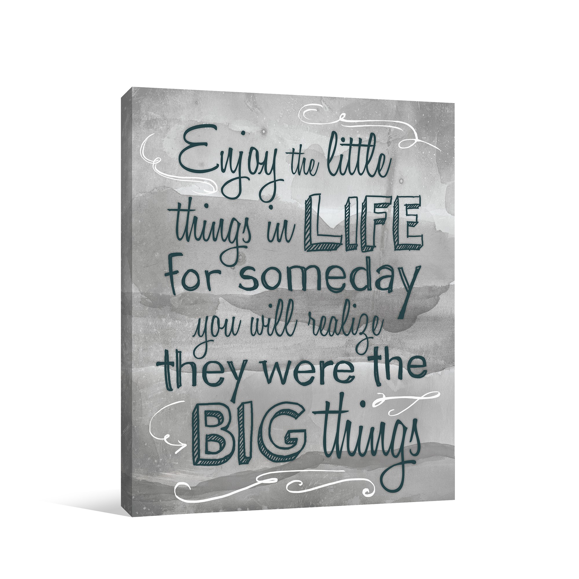 Enjoy Life 11x14 Canvas Wall Art 
