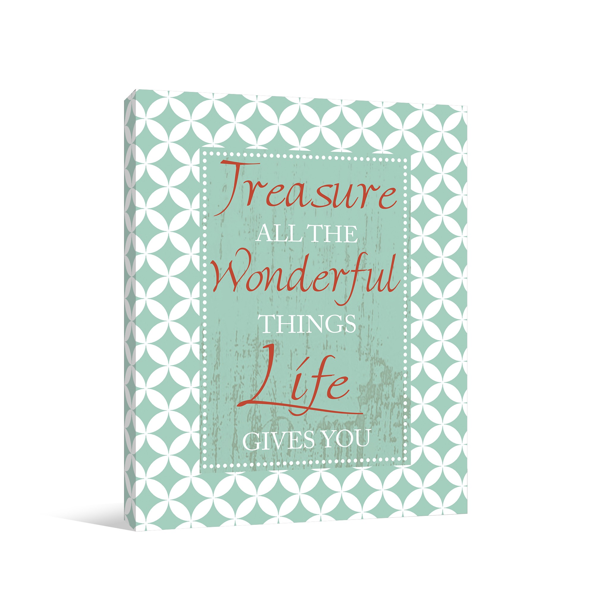 Treasure Life 11x14 Canvas Wall Art