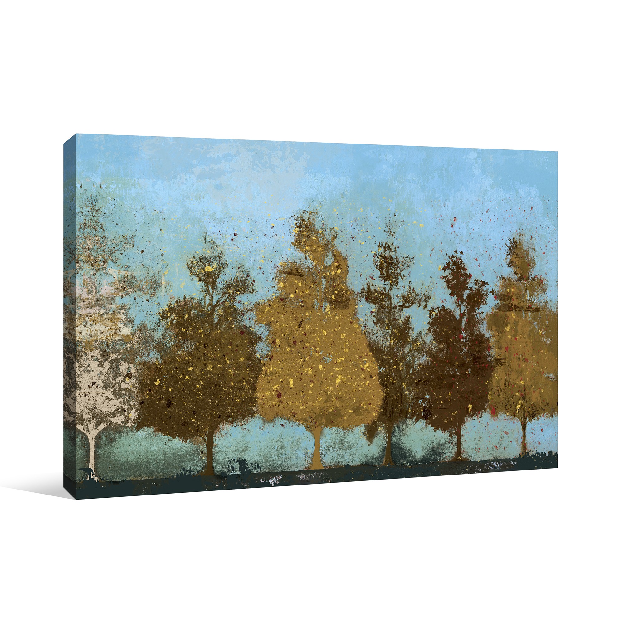 Speckled Escape Canvas Wall Art 