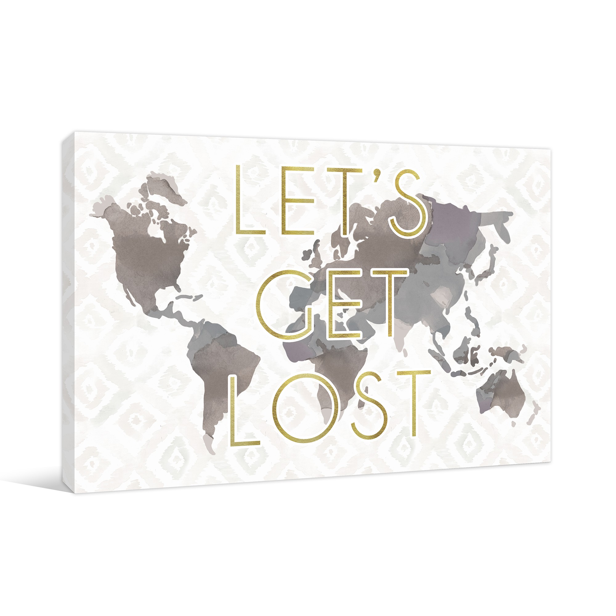 Get Lost Canvas Wall Art 