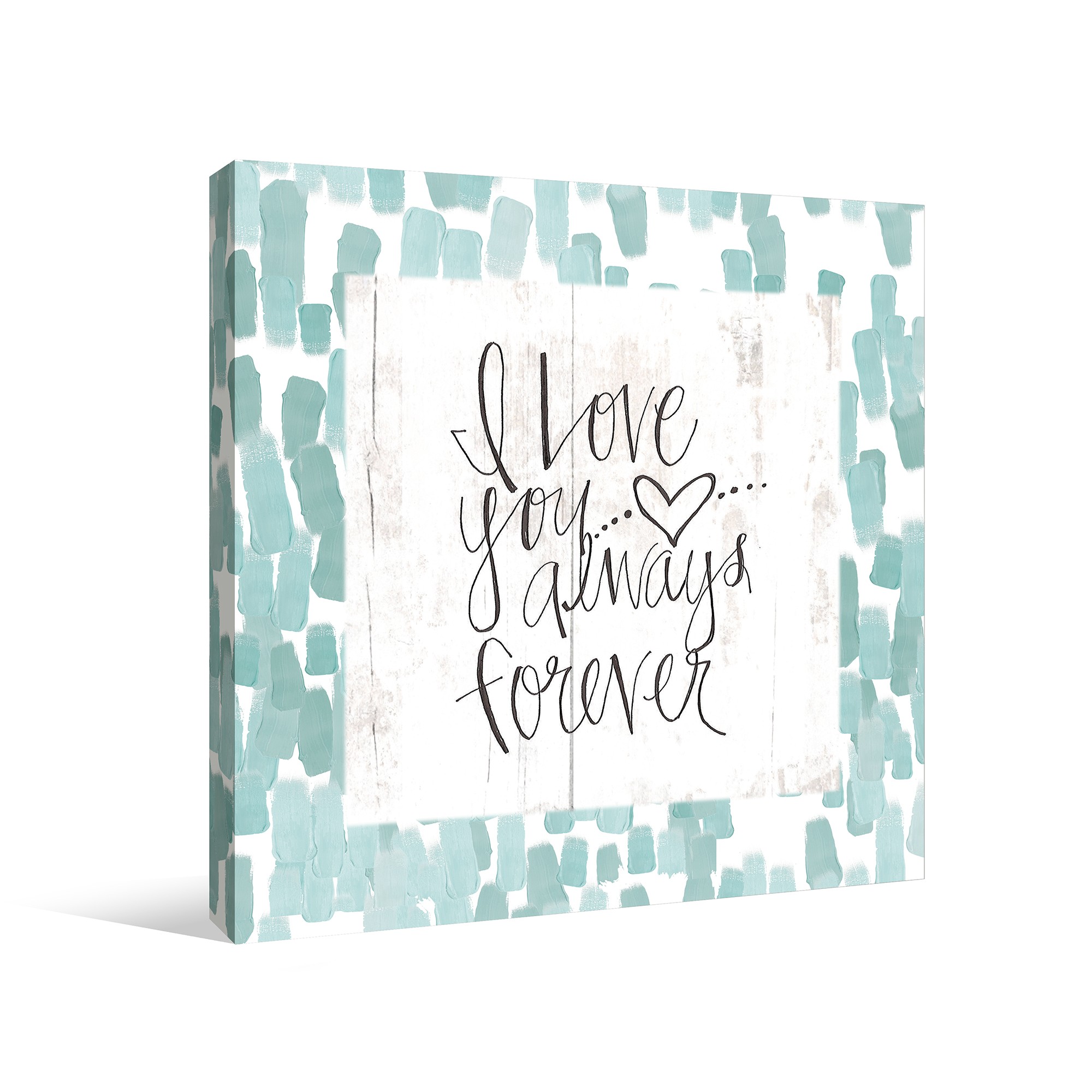 Love Forever Canvas Wall Art 