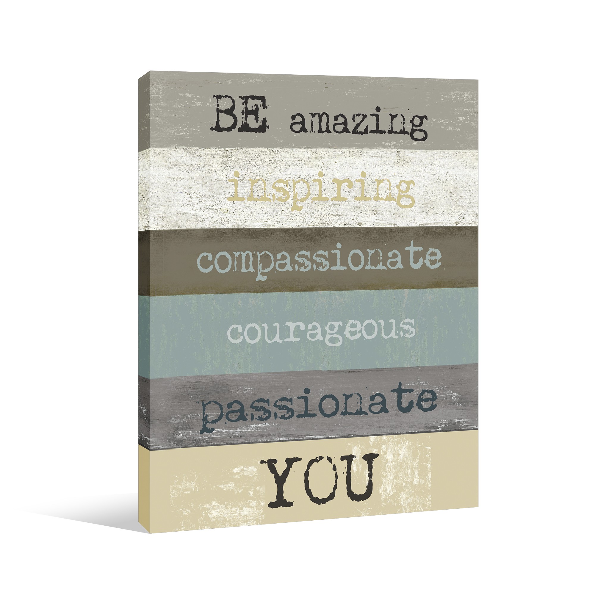 Be Amazing You Canvas Wall Art 