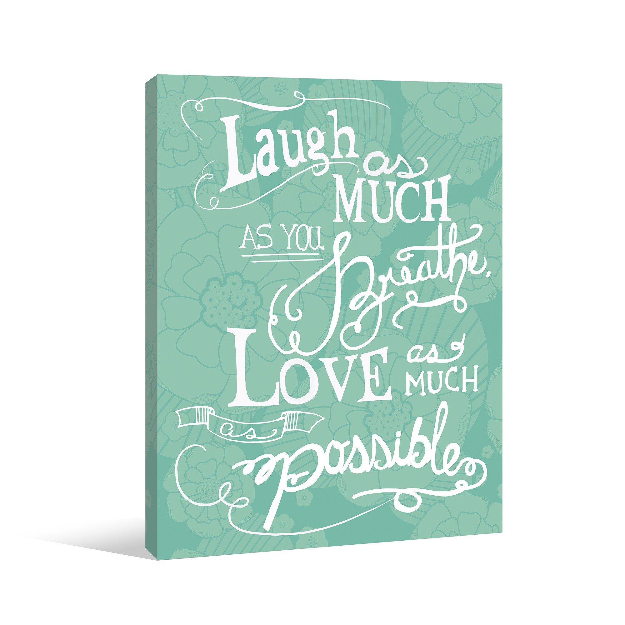 Love Much Canvas Wall Art 