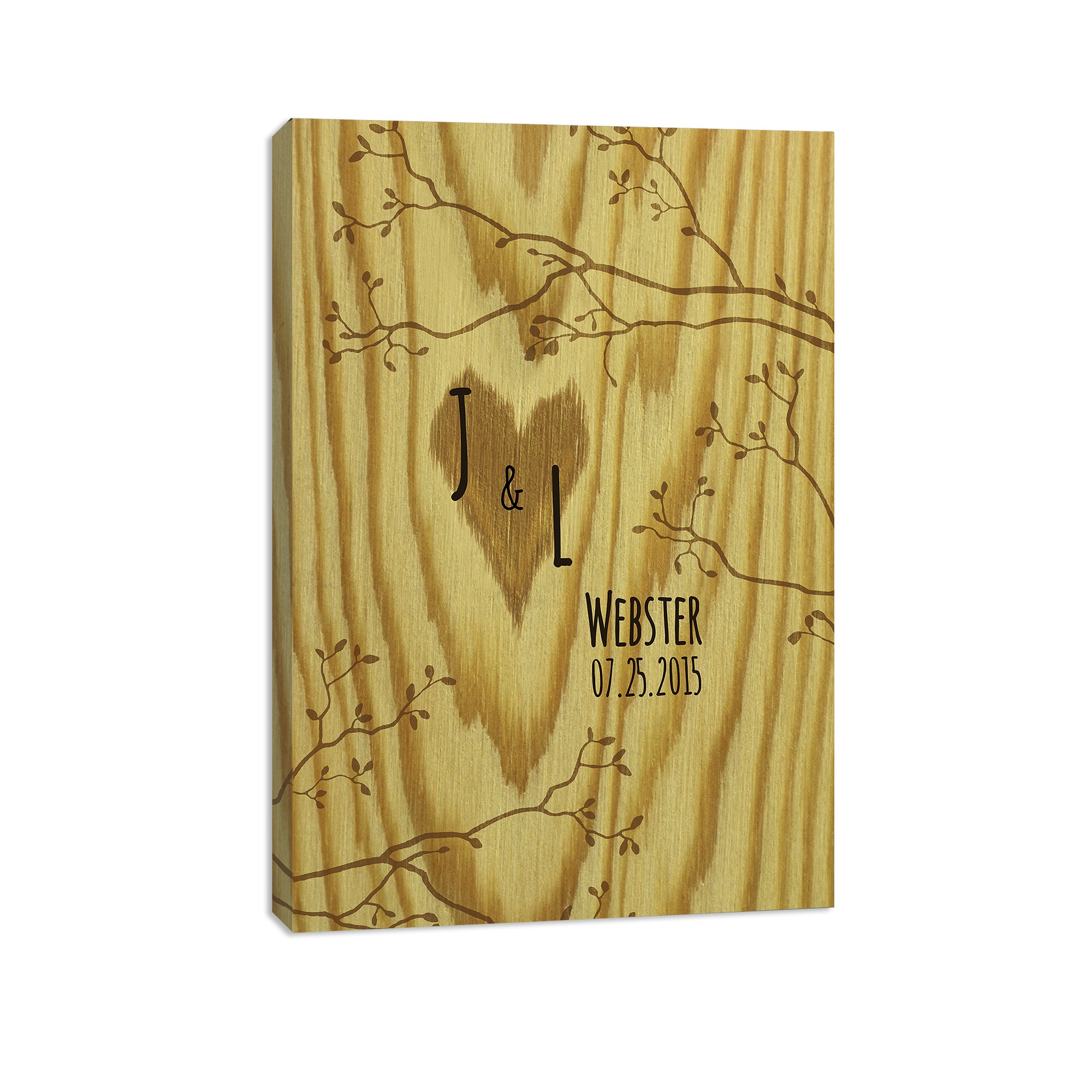 Ever Lasting Love 18x24 Canvas Wall Art 