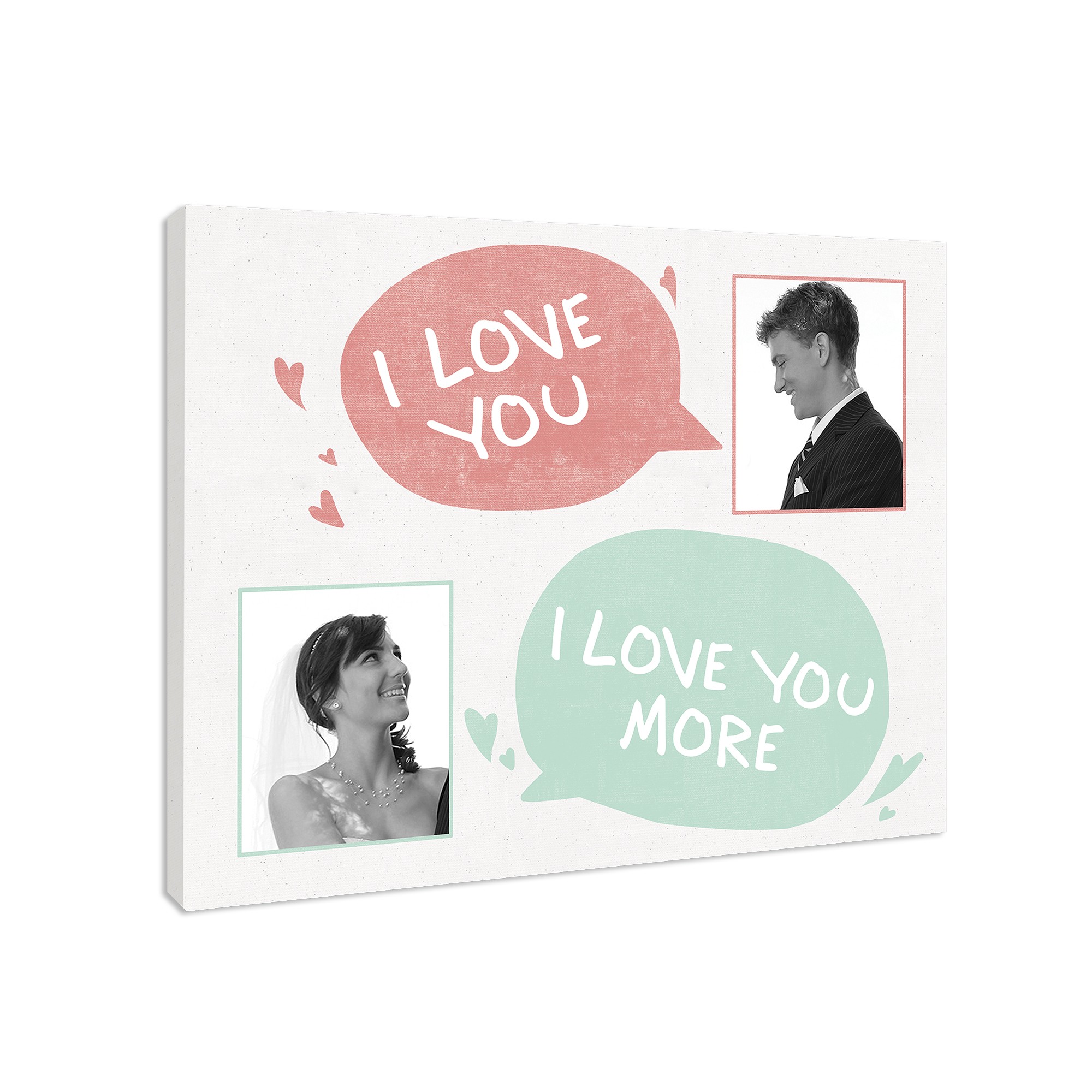 I Love To Talk With You 20x16 Canvas Wall Art