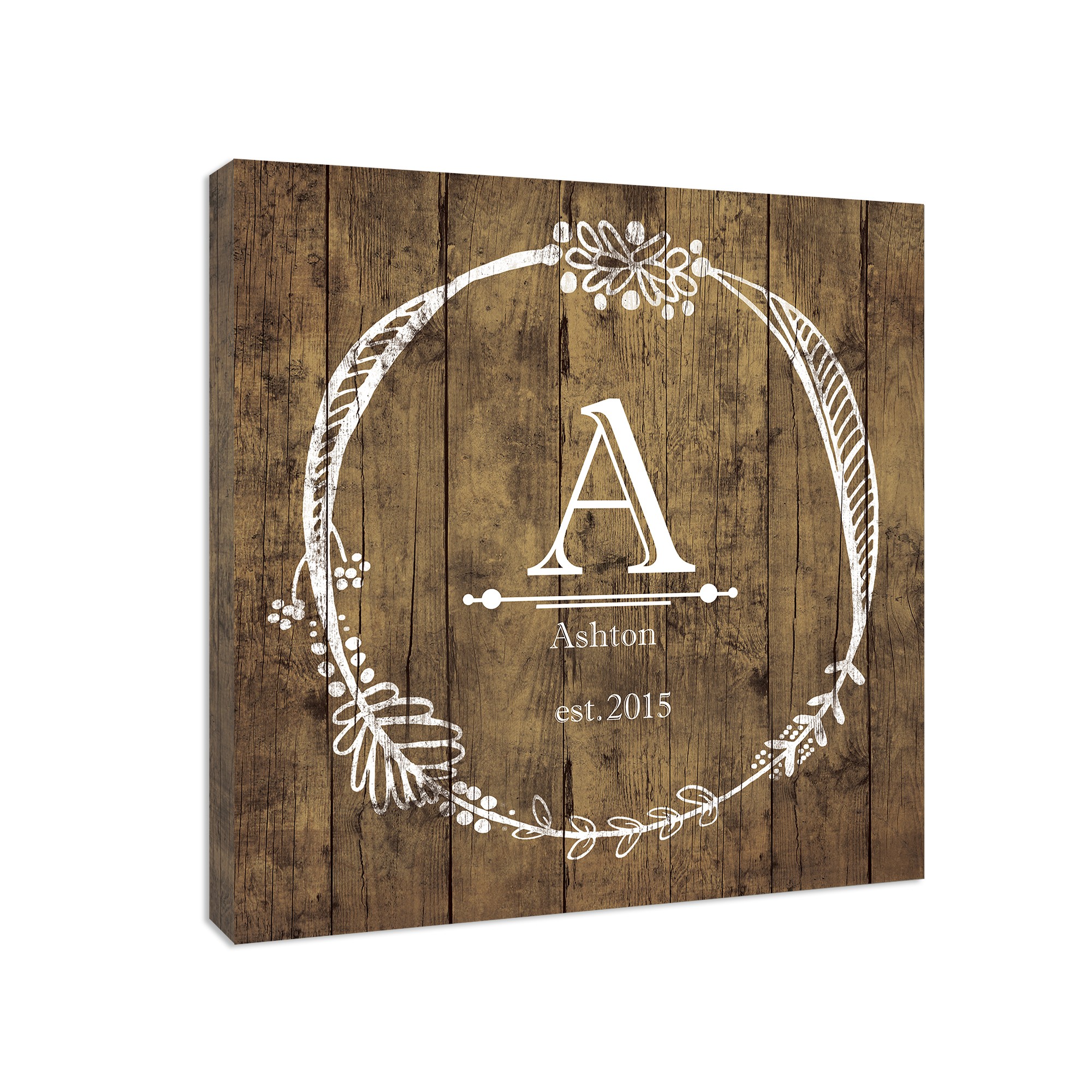 Monogram Mania 20x20 Canvas Wall Art