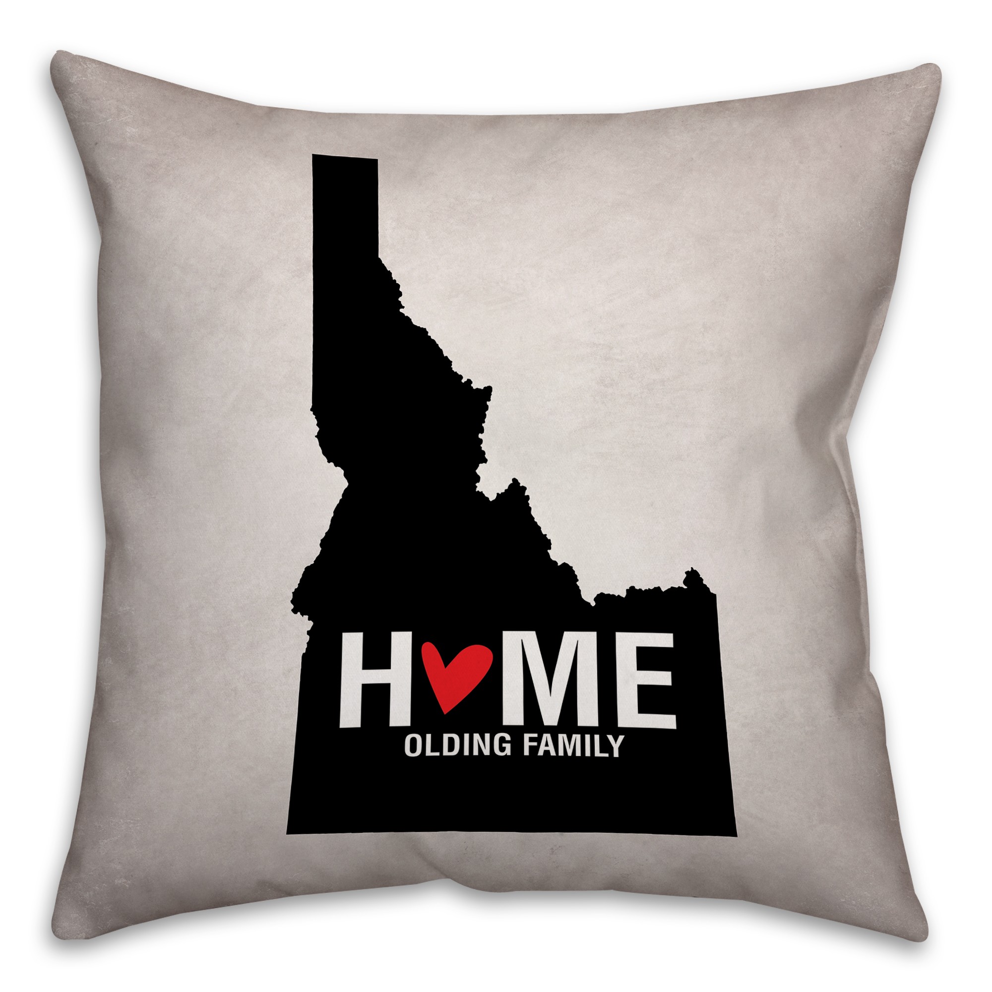 Idaho State Pride Spun Polyester Throw Pillow -18x18