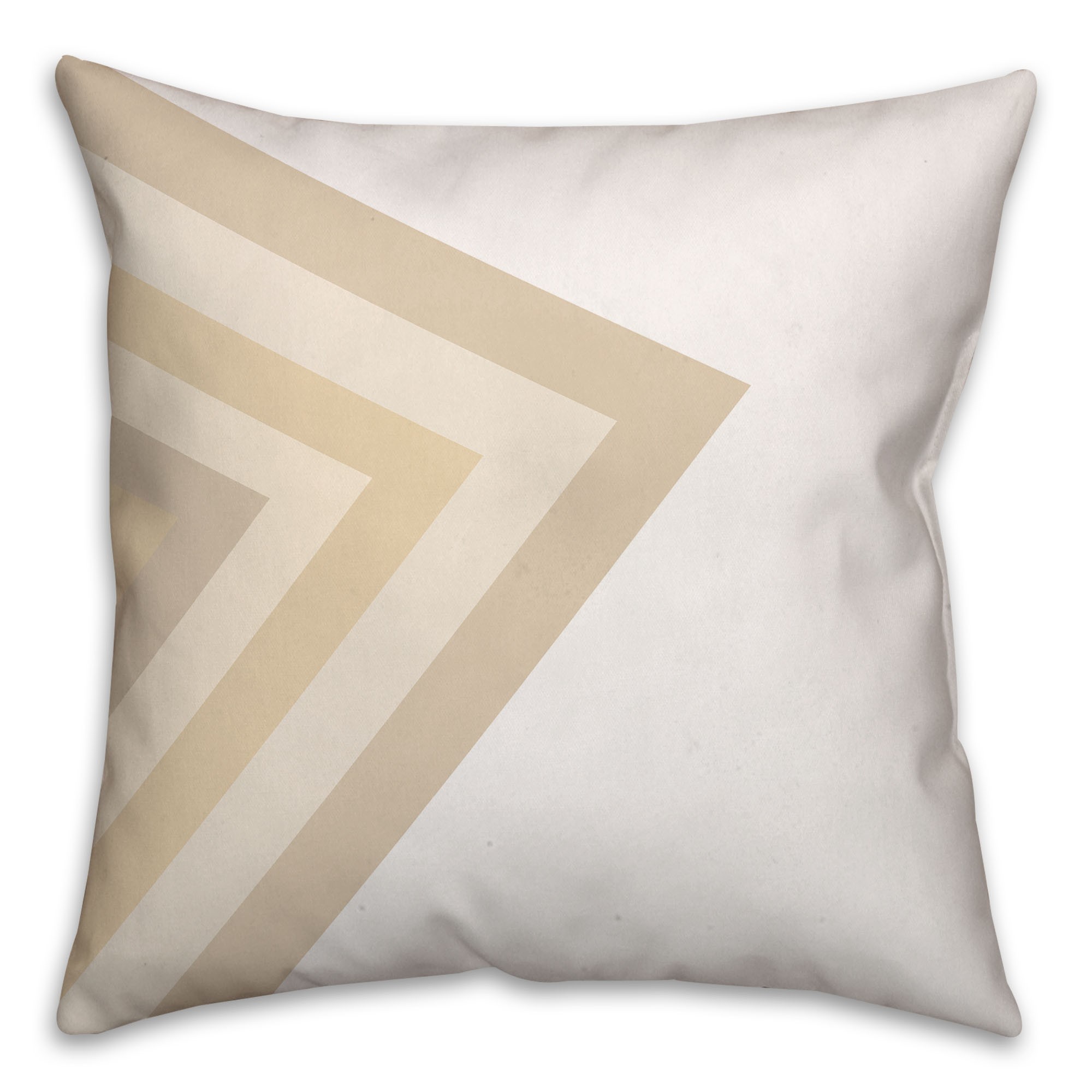 Ivory Patching Color Block Throw Pillow