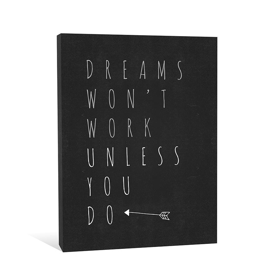 Make Your Dreams Work Canvas Wall Art